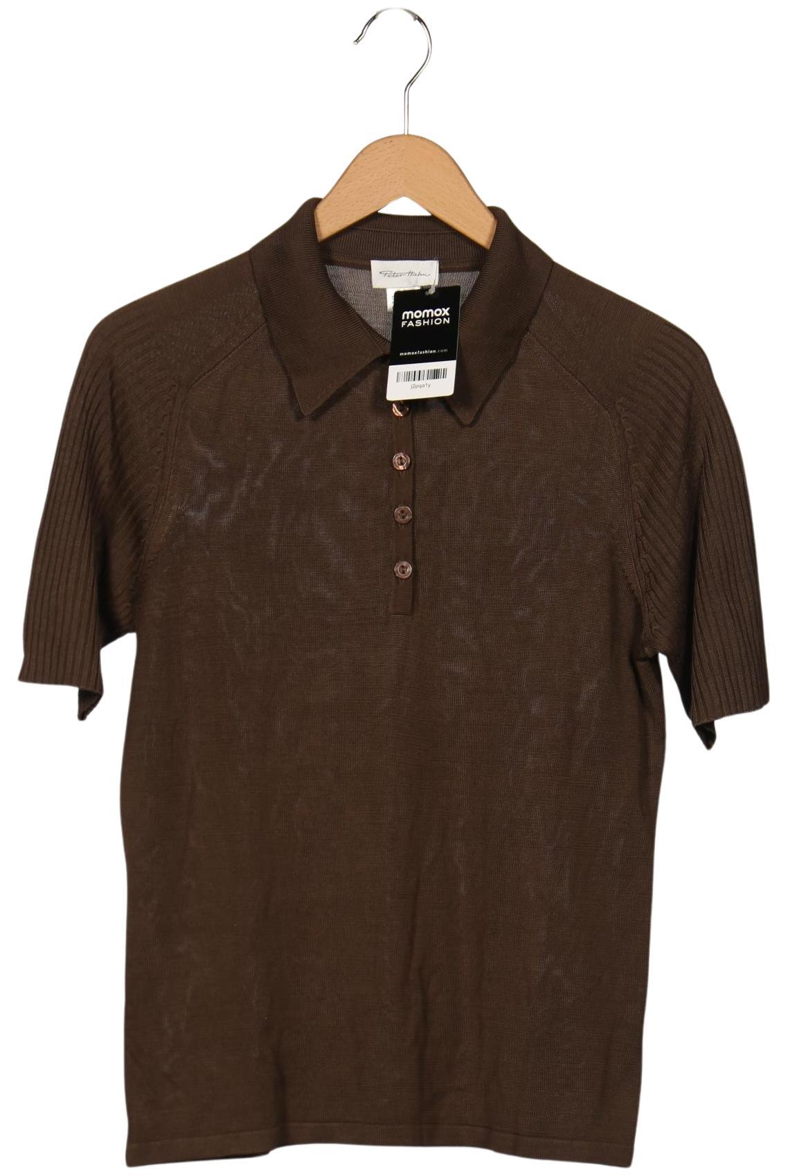 

Peter Hahn Damen Poloshirt, braun, Gr. 40