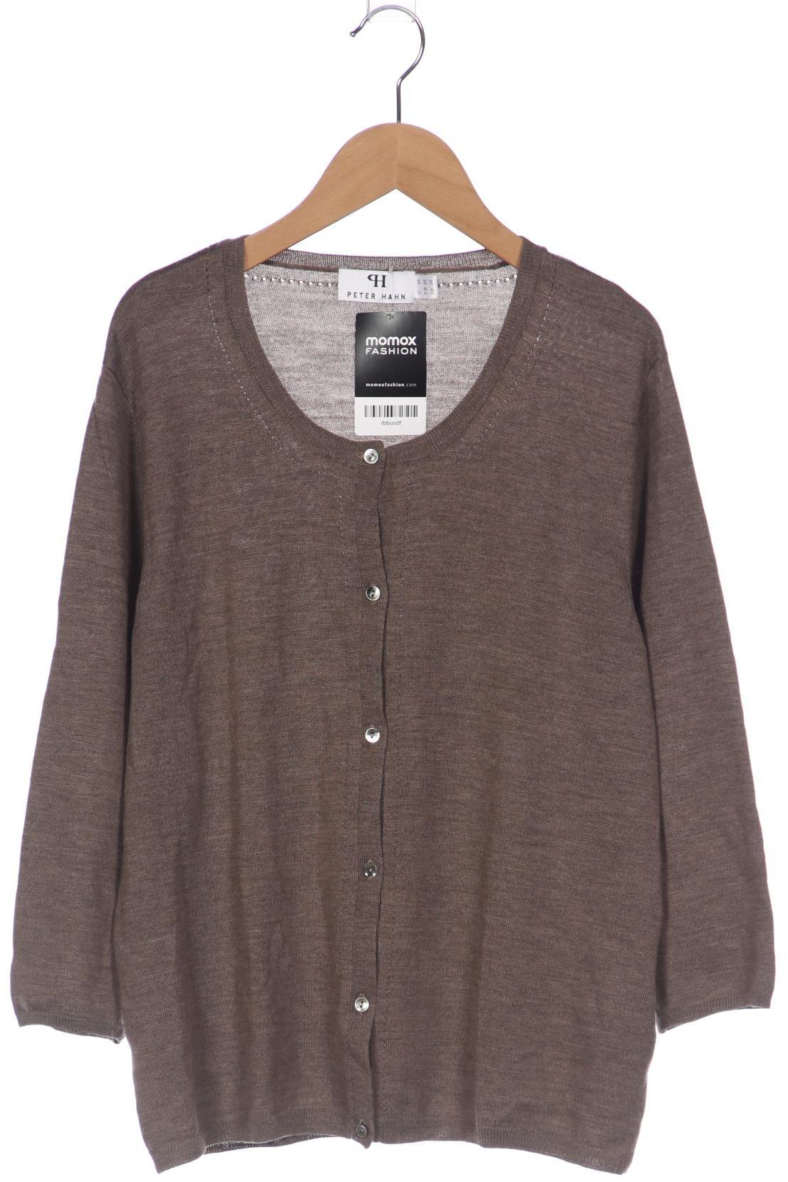 

Peter Hahn Damen Strickjacke, braun, Gr. 44