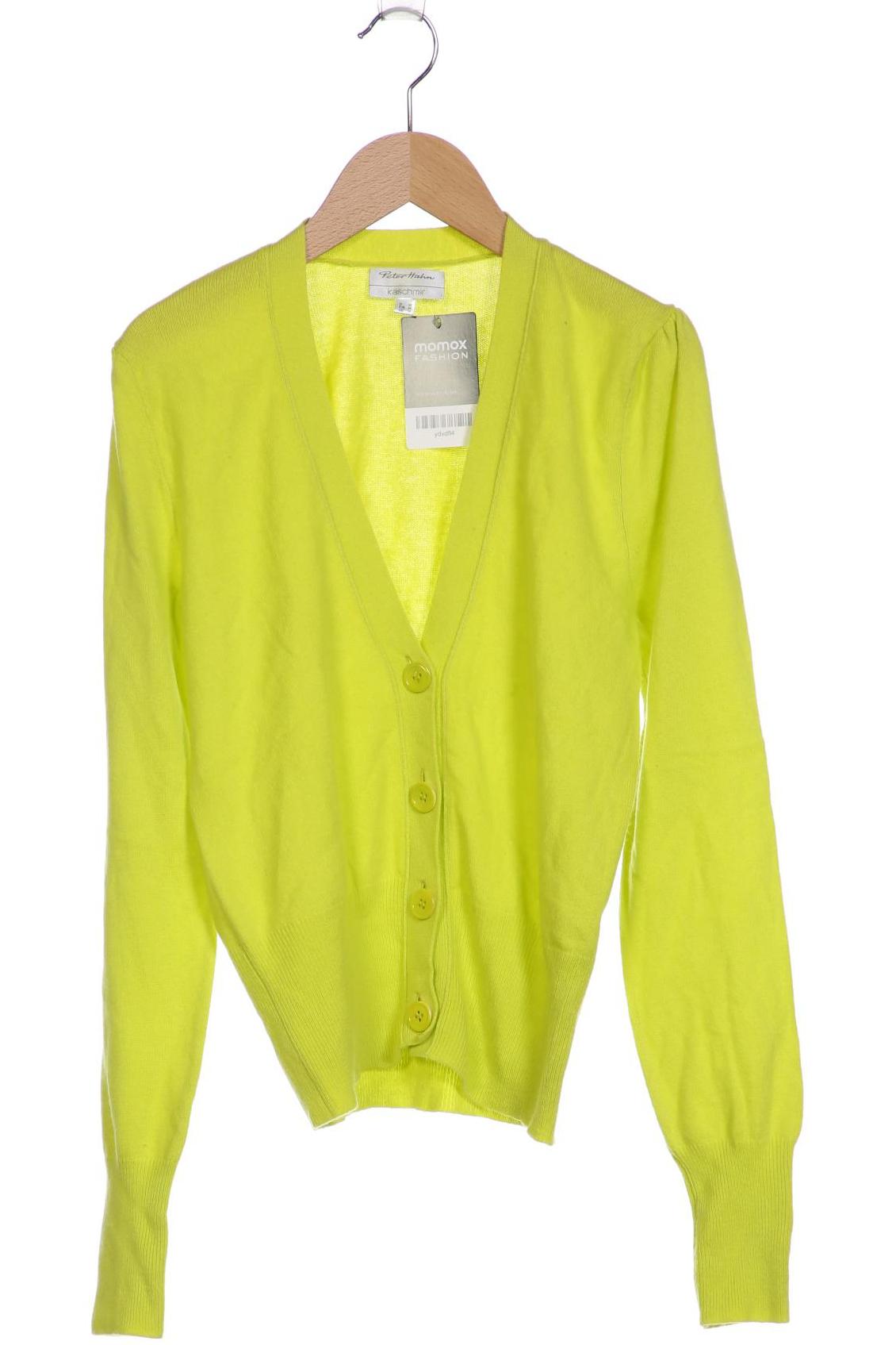 

Peter Hahn Damen Strickjacke, gelb, Gr. 36