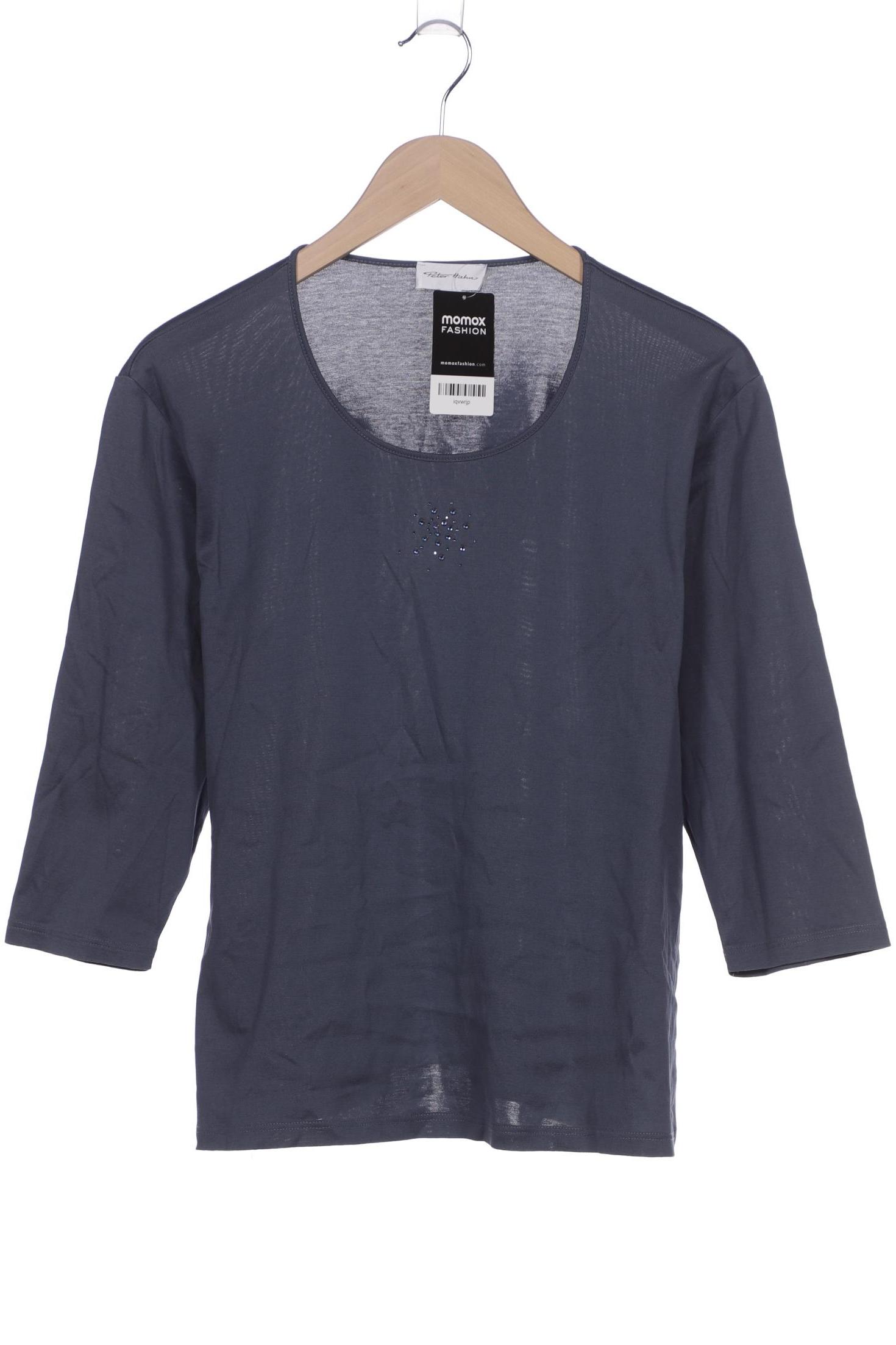 

Peter Hahn Damen Langarmshirt, marineblau, Gr. 46