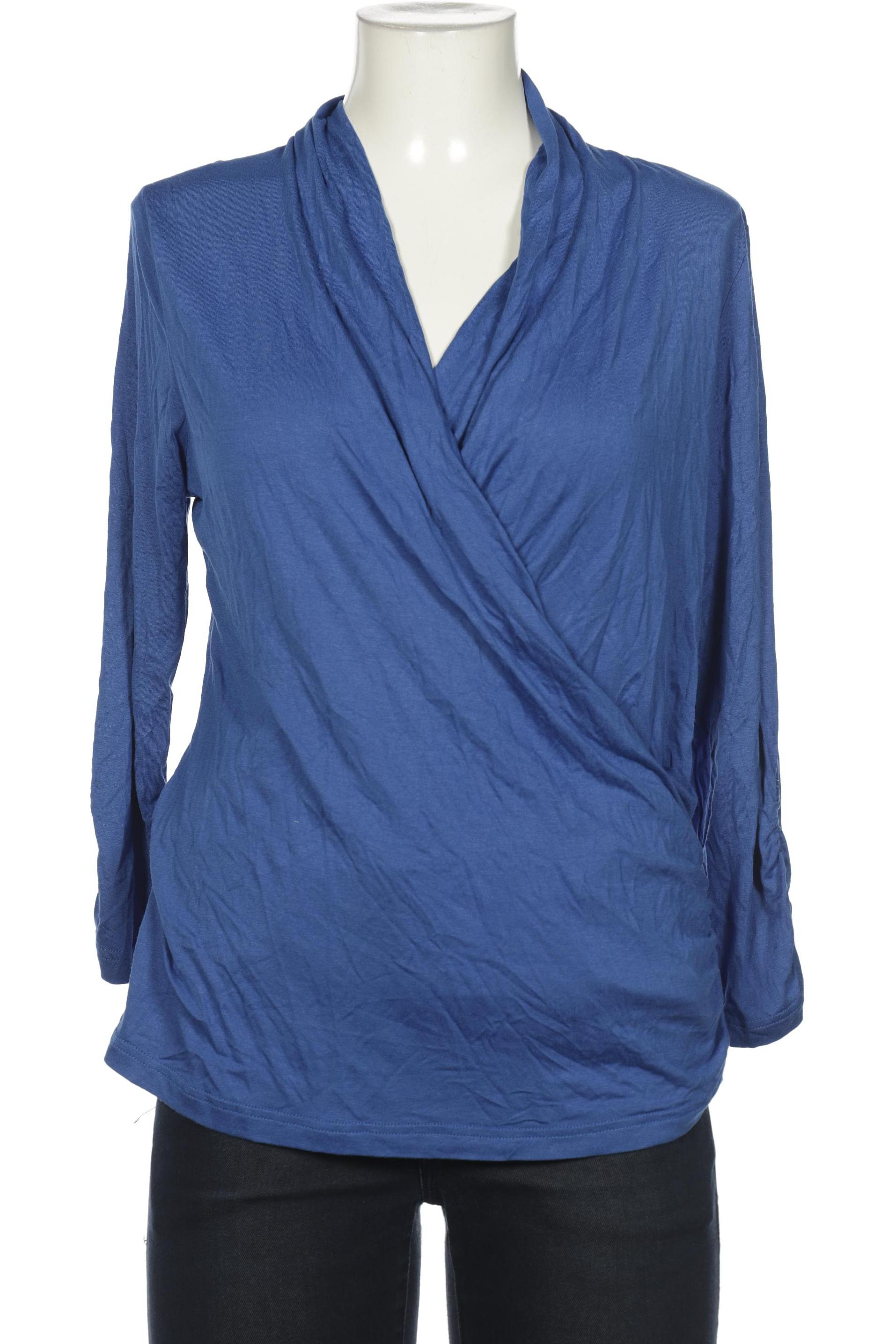 

Peter Hahn Damen Langarmshirt, blau, Gr. 42