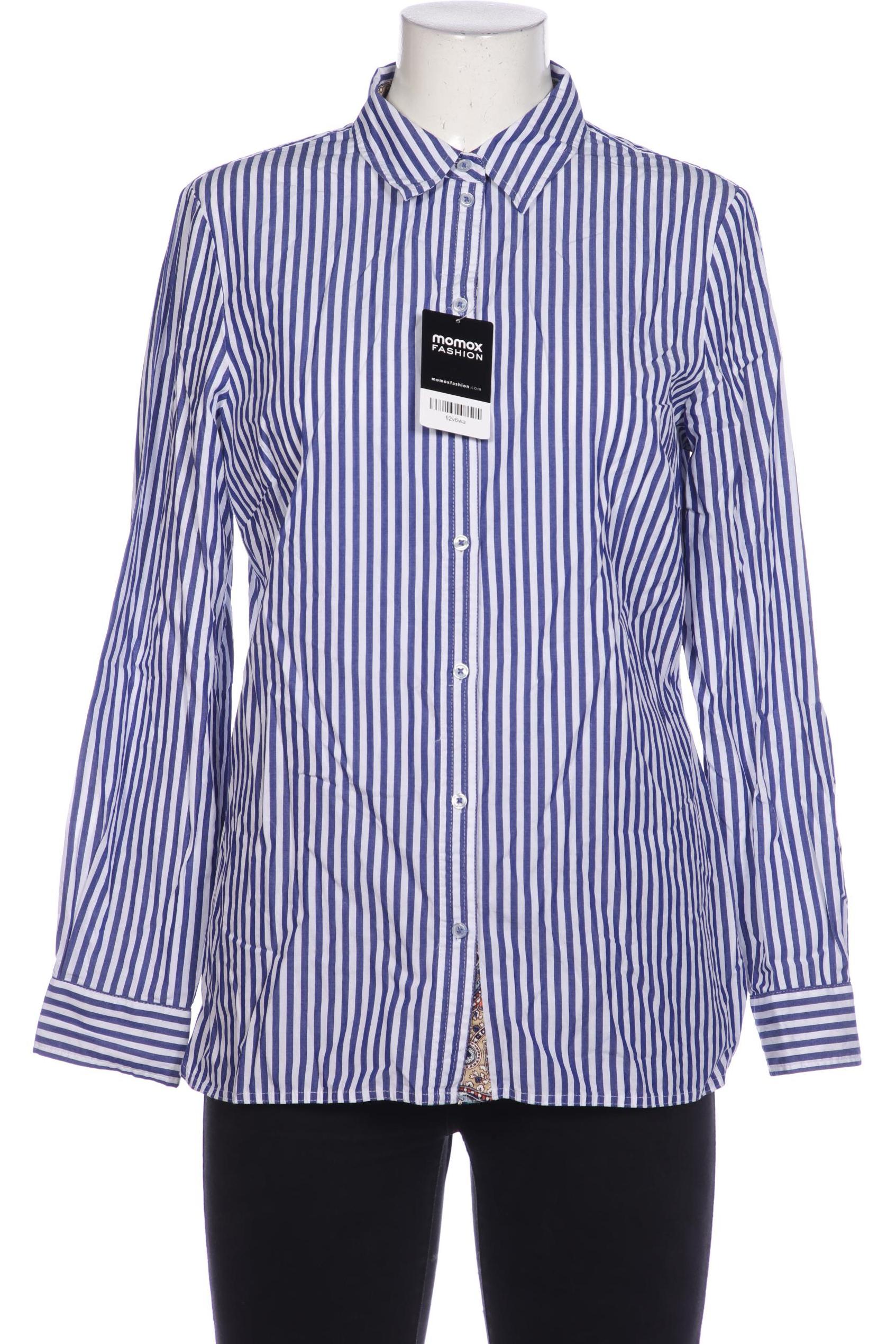 

Peter Hahn Damen Bluse, blau, Gr. 40