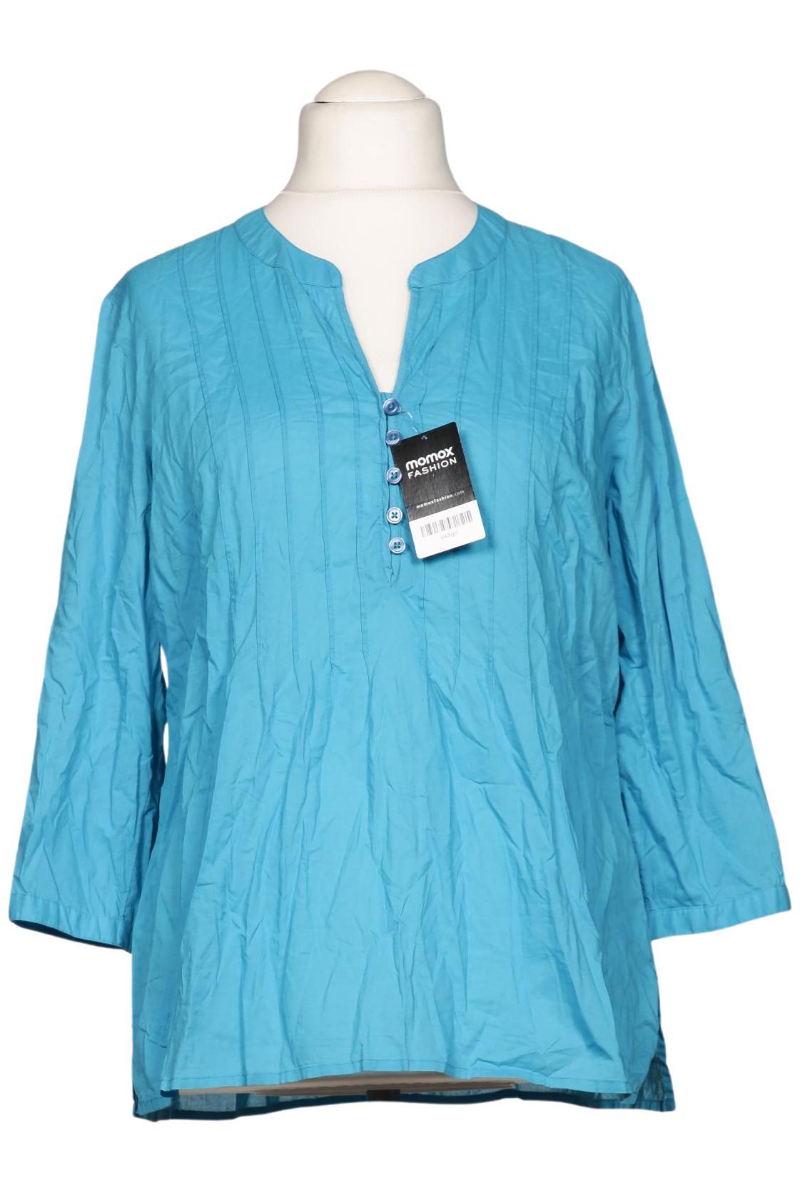 

Peter Hahn Damen Bluse, hellblau, Gr. 42
