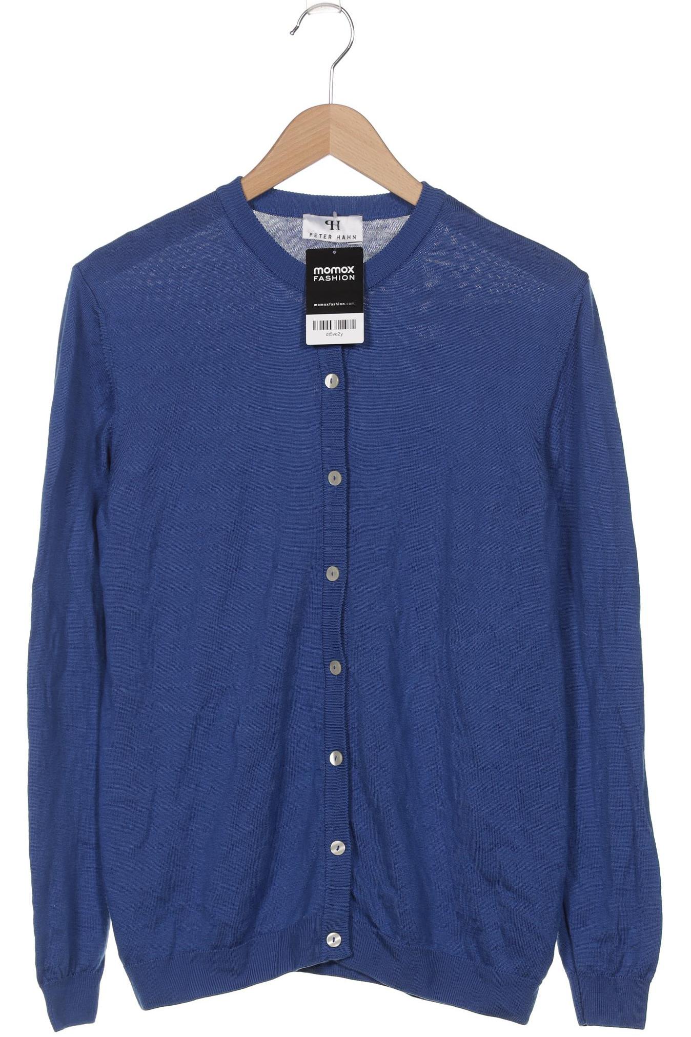 

Peter Hahn Damen Strickjacke, blau, Gr. 42