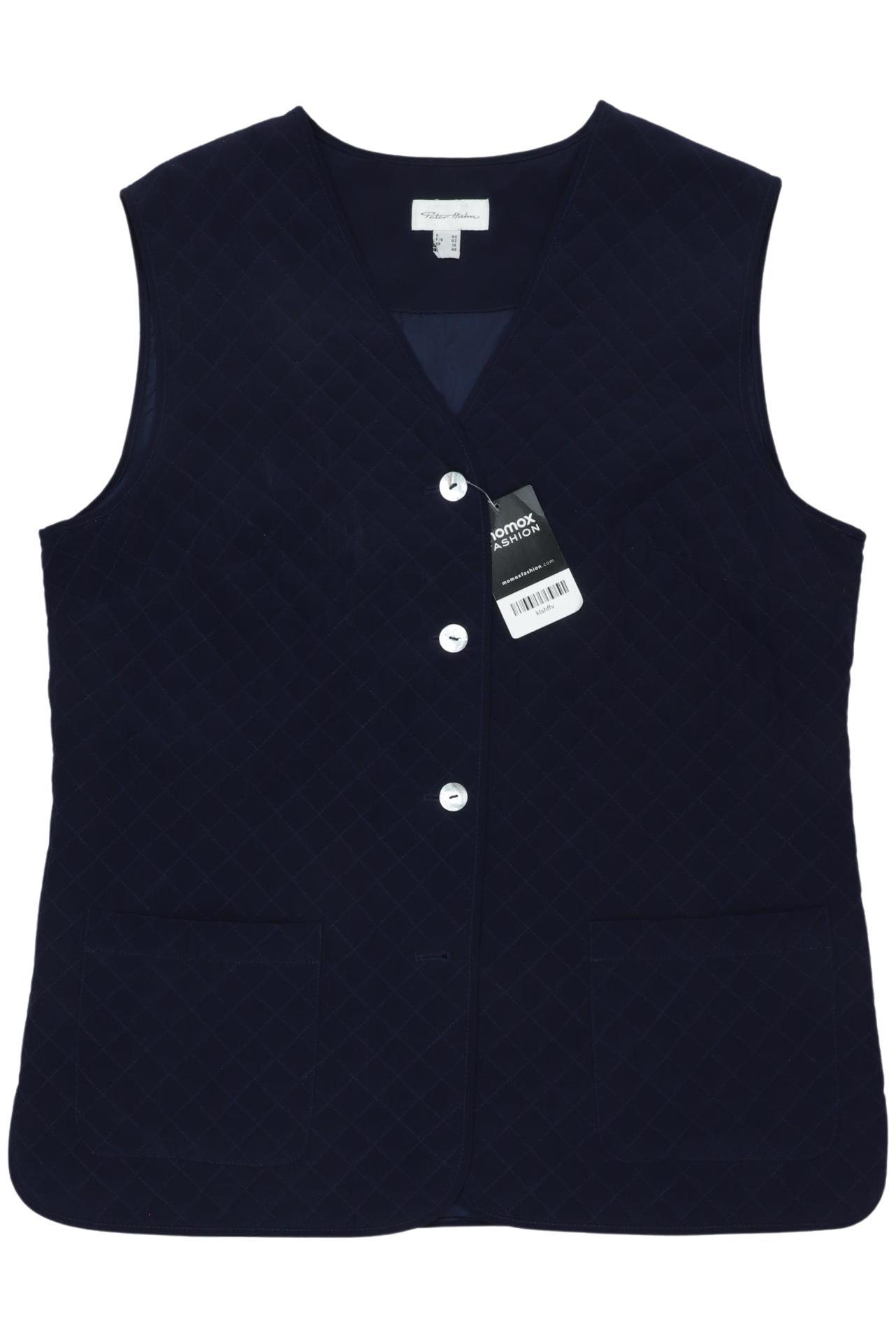 

Peter Hahn Damen Weste, marineblau, Gr. 40