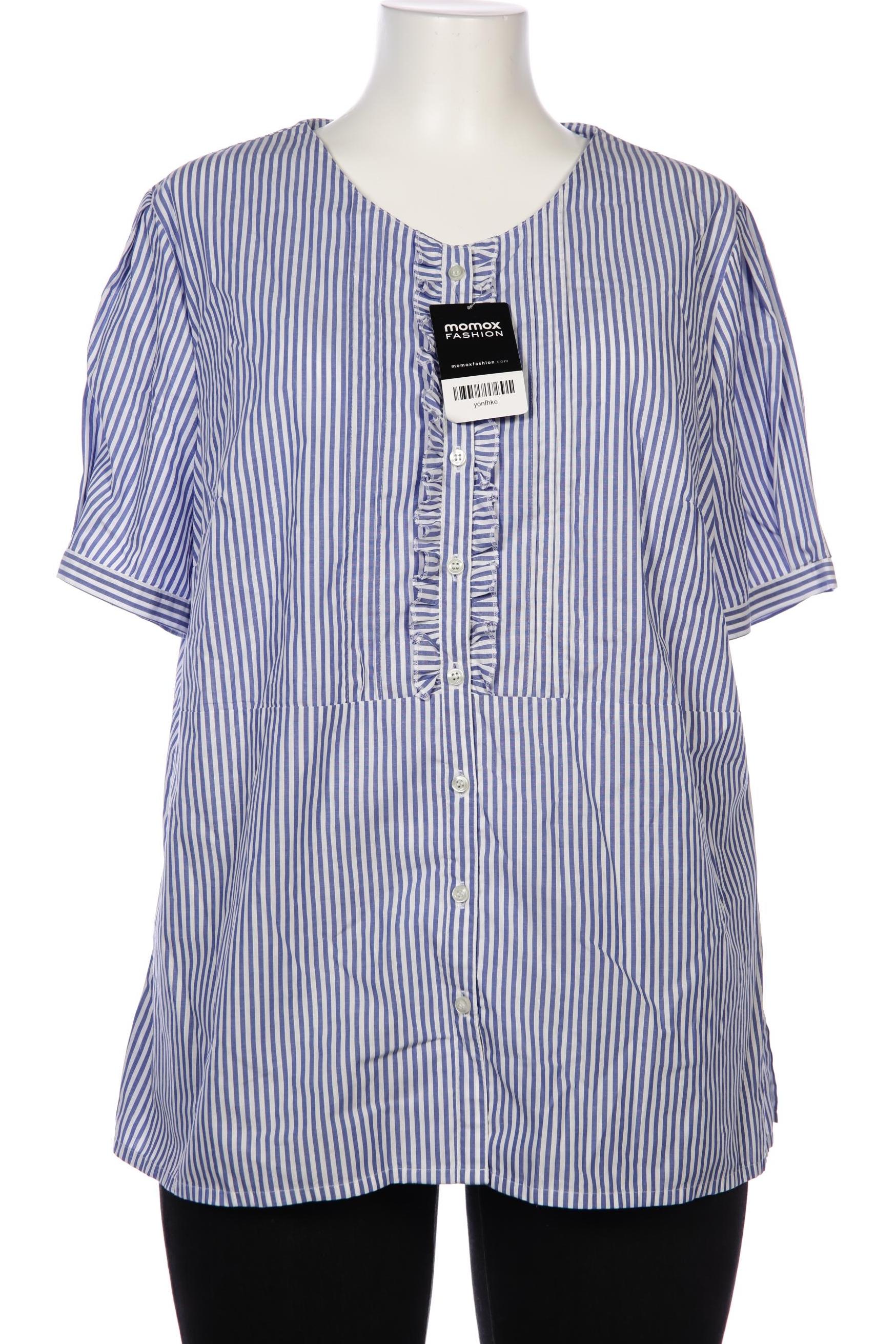 

Peter Hahn Damen Bluse, blau, Gr. 48