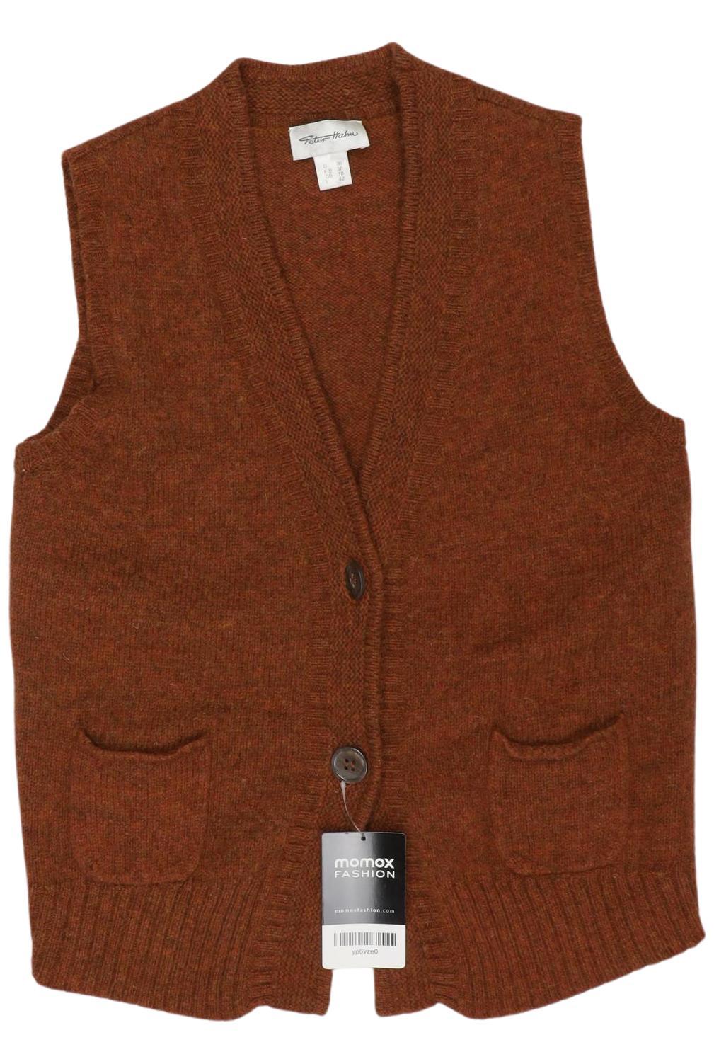 

Peter Hahn Damen Strickjacke, braun, Gr. 36