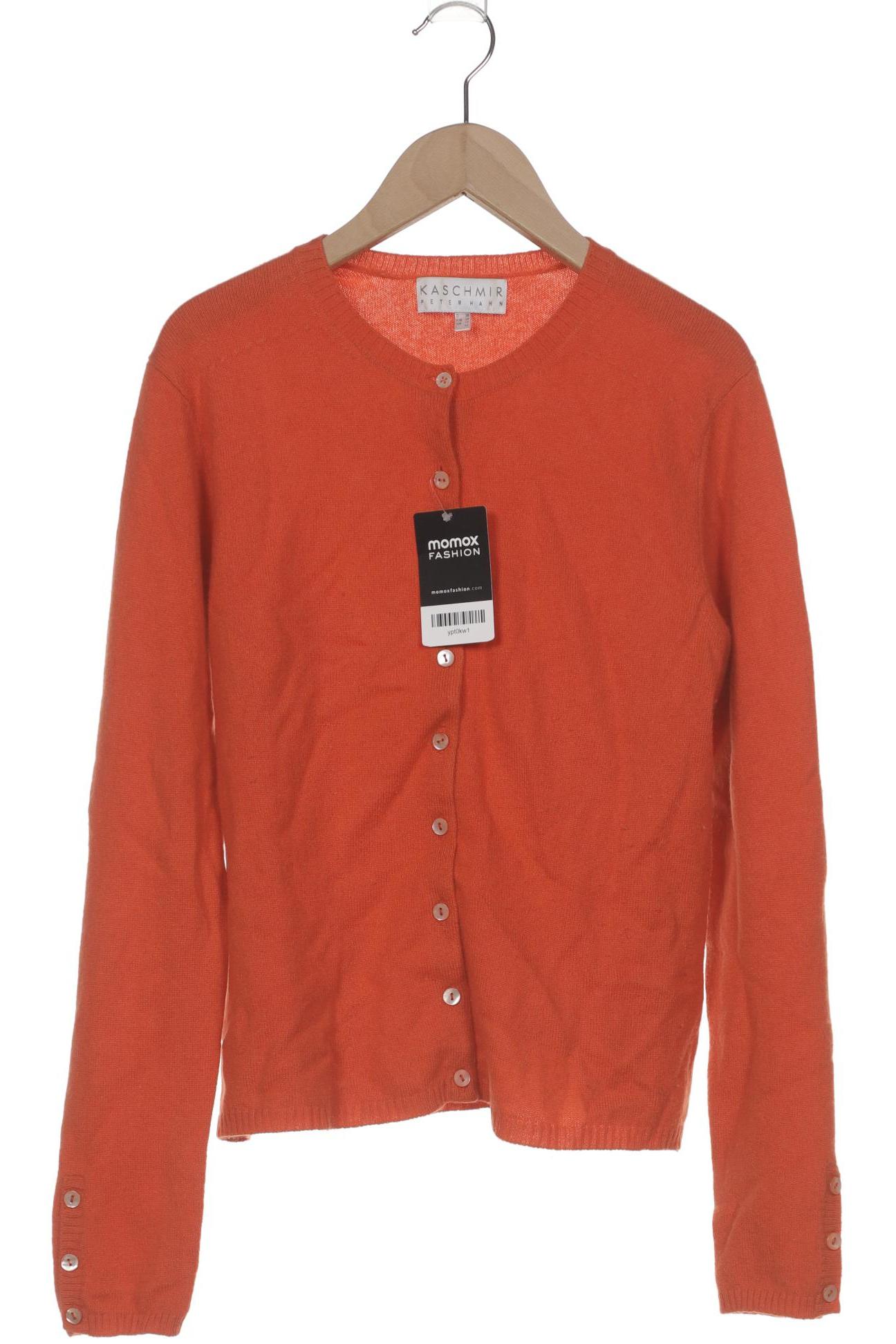 

Peter Hahn Damen Strickjacke, orange, Gr. 36