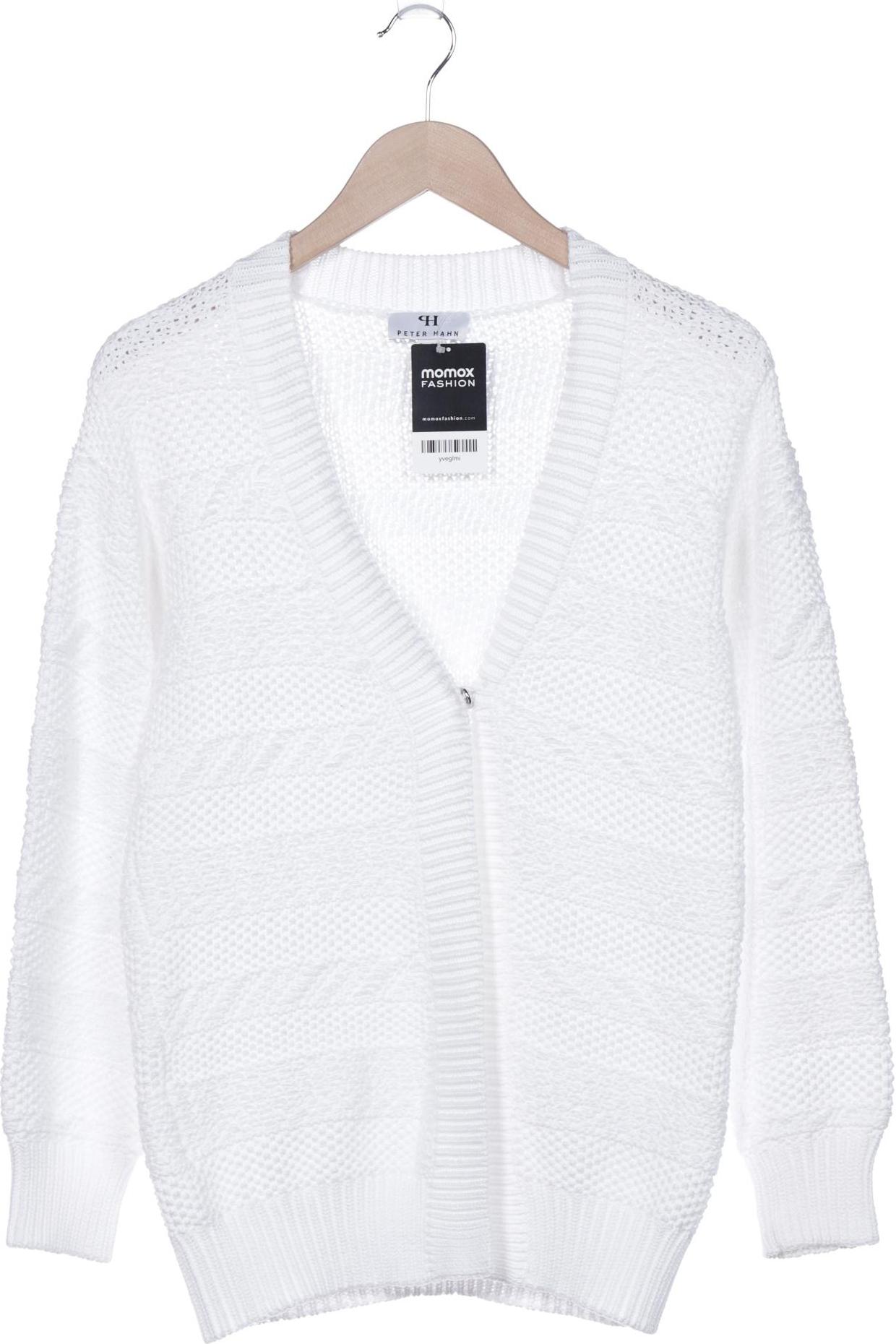

Peter Hahn Damen Strickjacke, weiß, Gr. 36