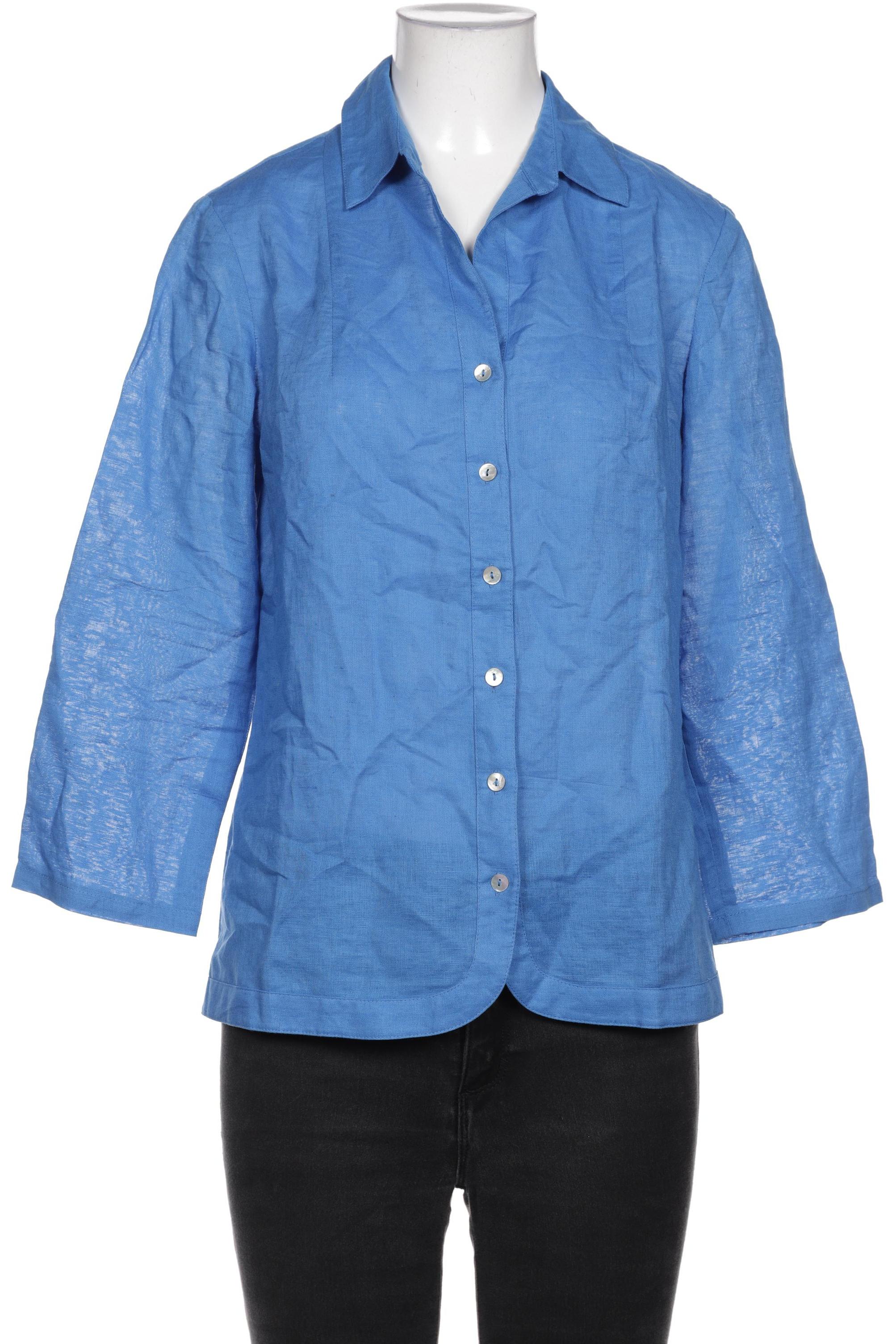 

Peter Hahn Damen Bluse, blau