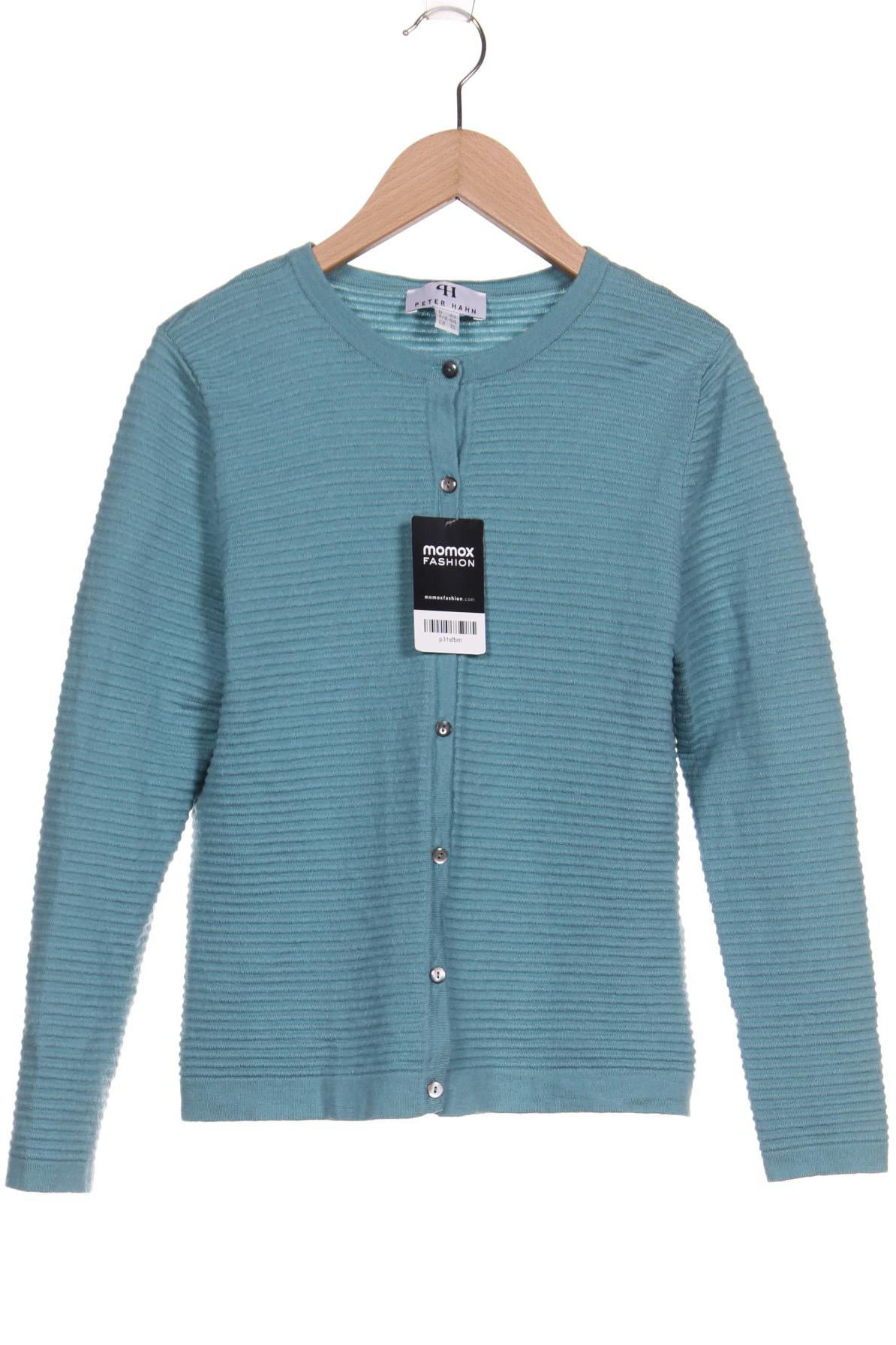 

Peter Hahn Damen Strickjacke, türkis, Gr. 36