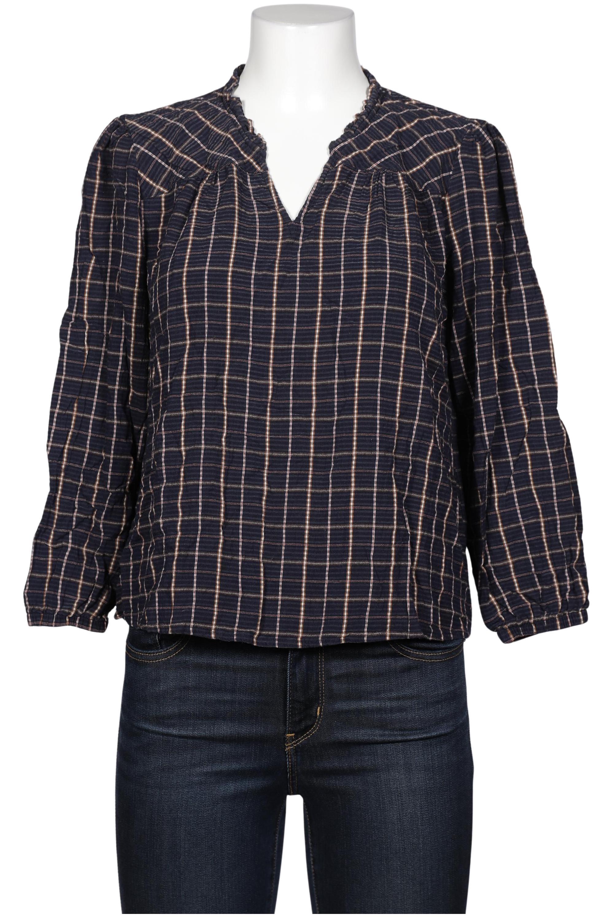 

Peter Hahn Damen Bluse, marineblau, Gr. 40