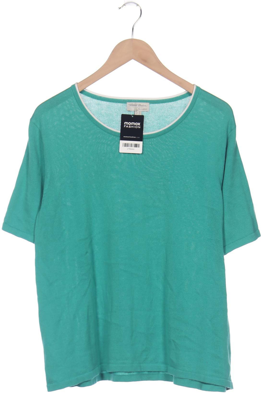 

Peter Hahn Damen Pullover, türkis, Gr. 50