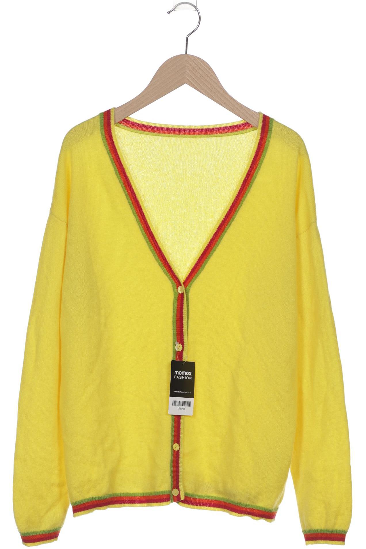 

Peter Hahn Damen Strickjacke, gelb, Gr. 40