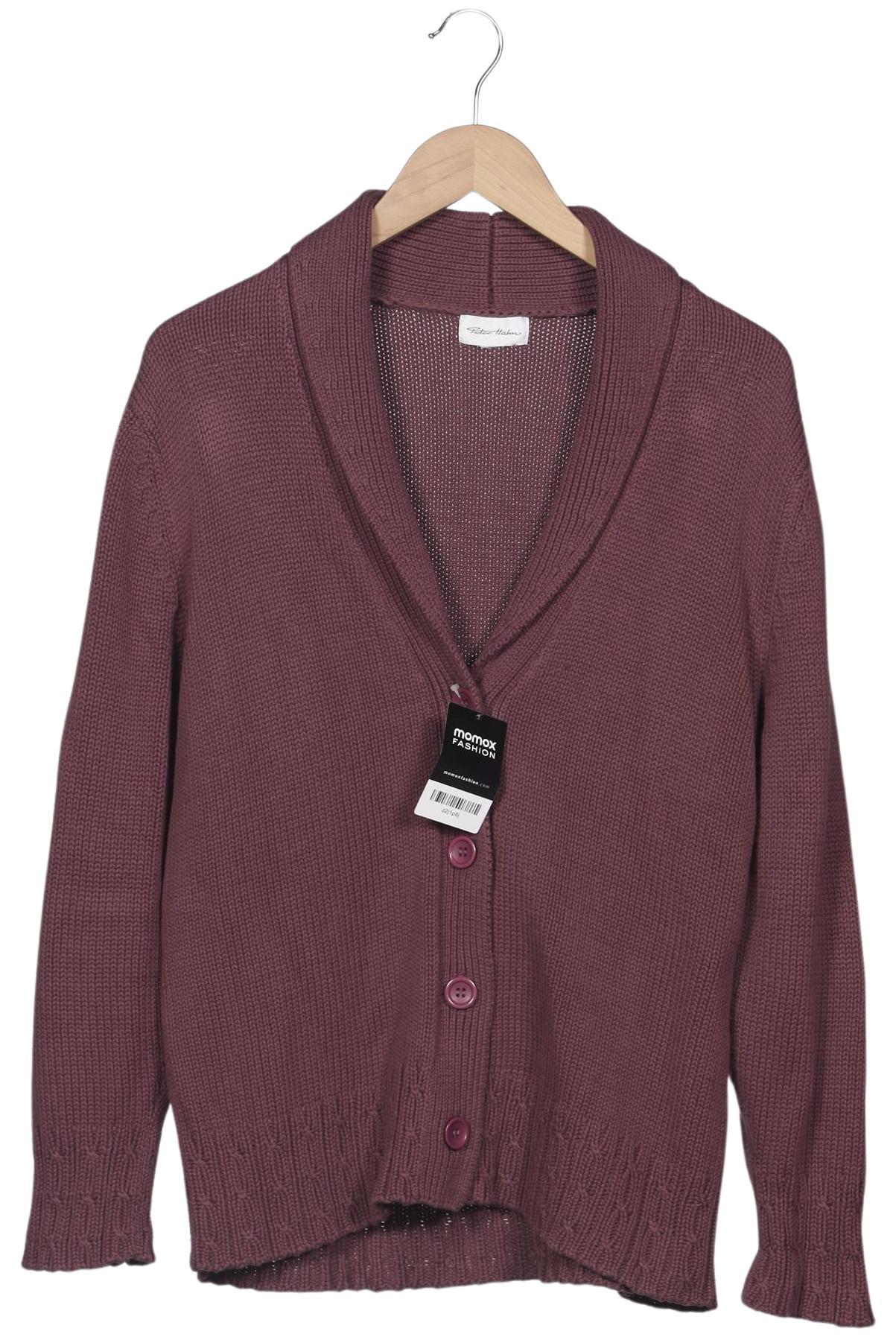 

Peter Hahn Damen Strickjacke, bordeaux, Gr. 44