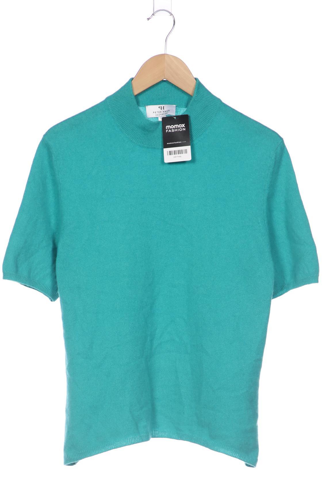 

Peter Hahn Damen Pullover, türkis, Gr. 48