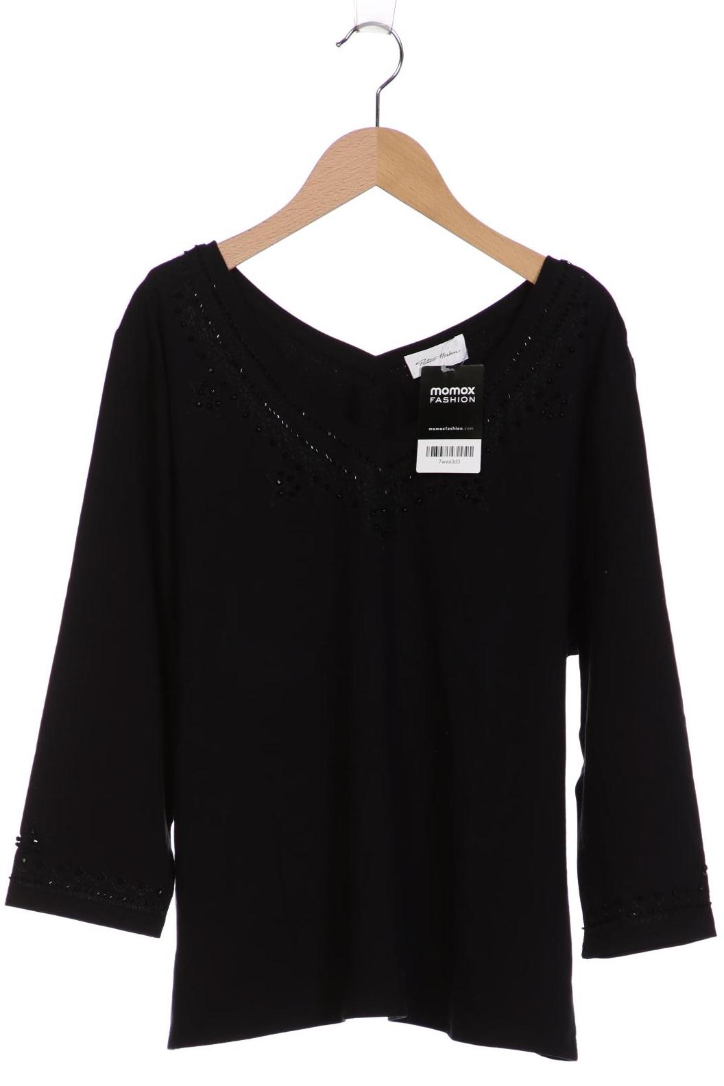 

Peter Hahn Damen Langarmshirt, schwarz, Gr. 46