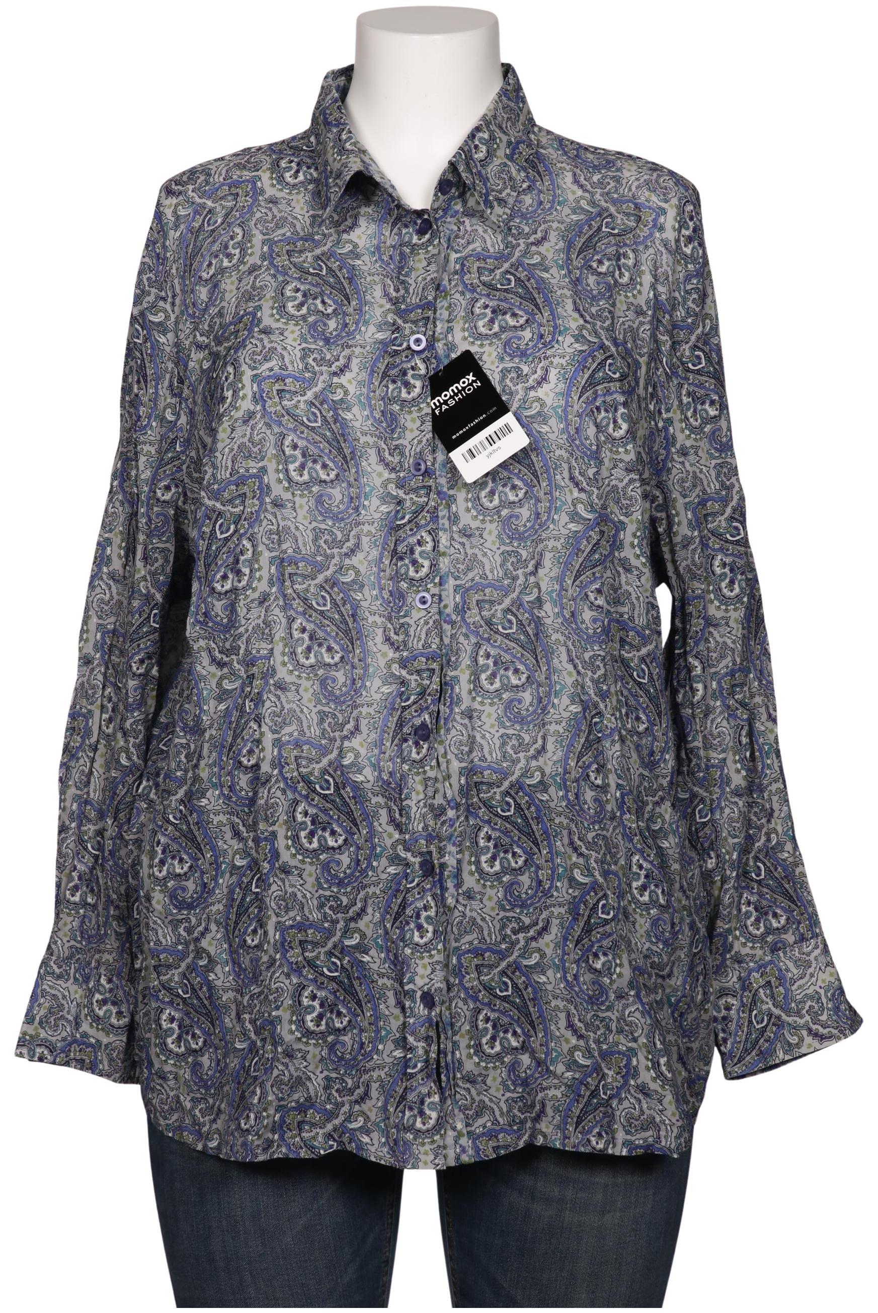 

Peter Hahn Damen Bluse, blau, Gr. 52