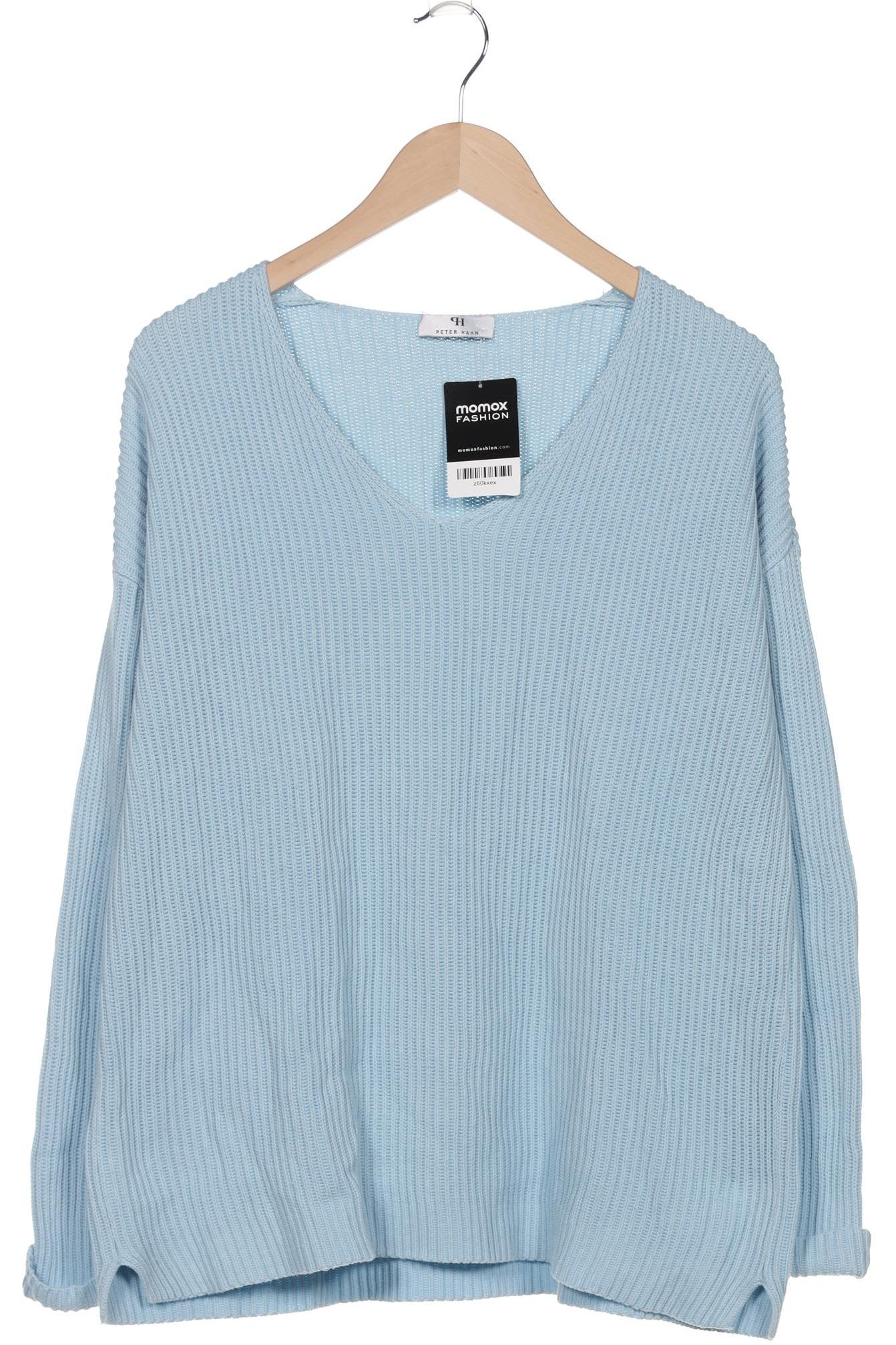 

Peter Hahn Damen Pullover, blau, Gr. 42