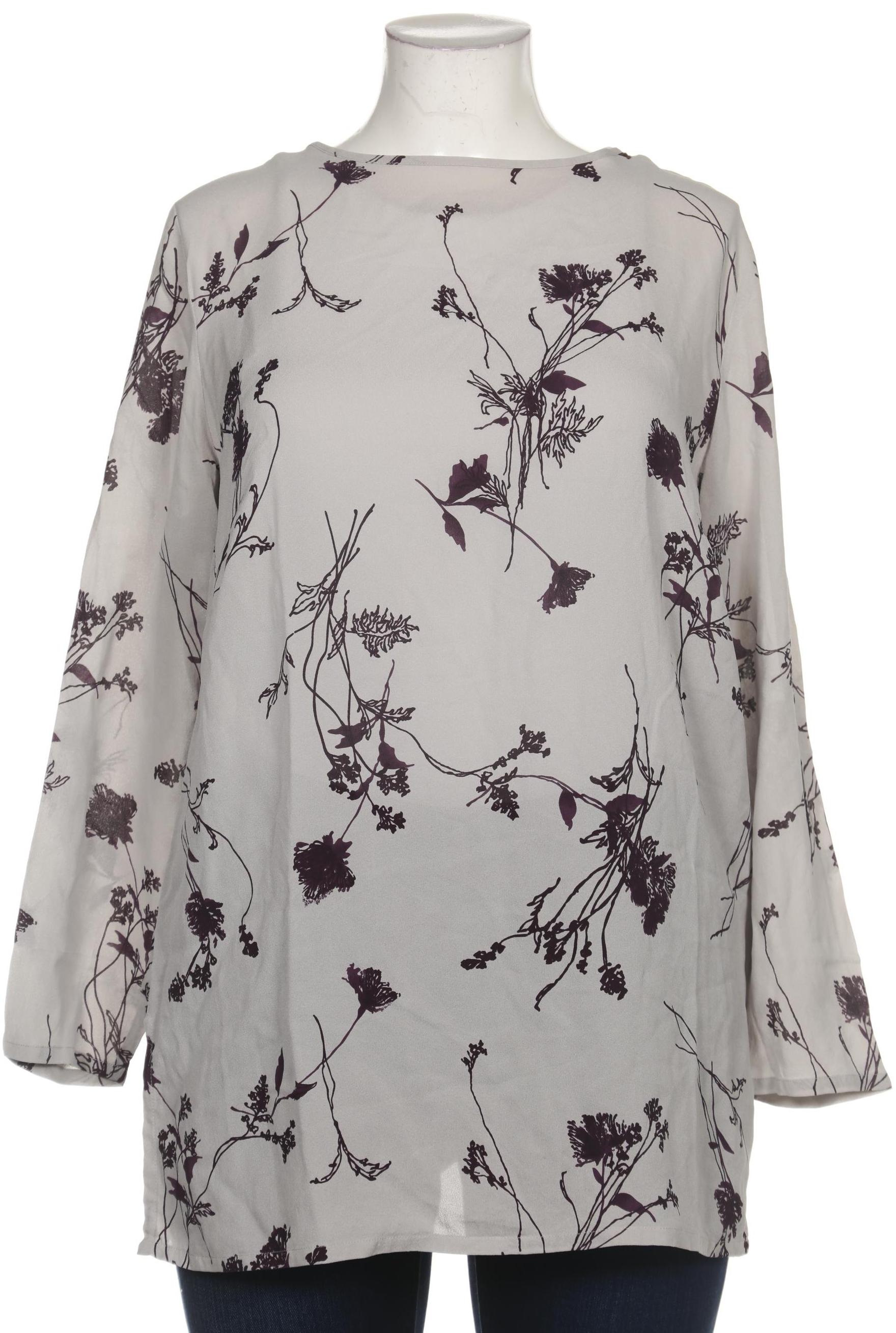 

Peter Hahn Damen Bluse, grau, Gr. 48