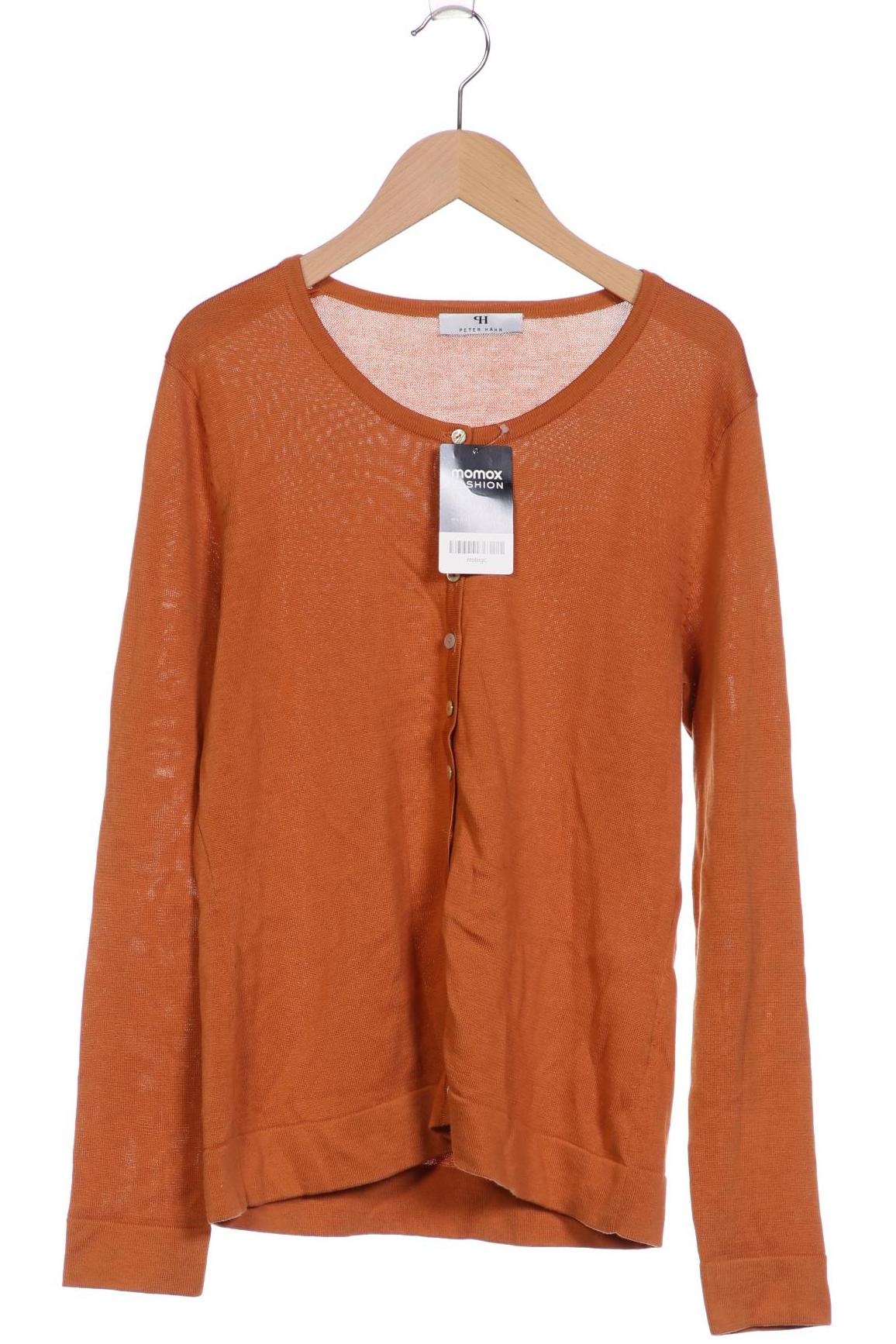 

Peter Hahn Damen Strickjacke, orange, Gr. 38