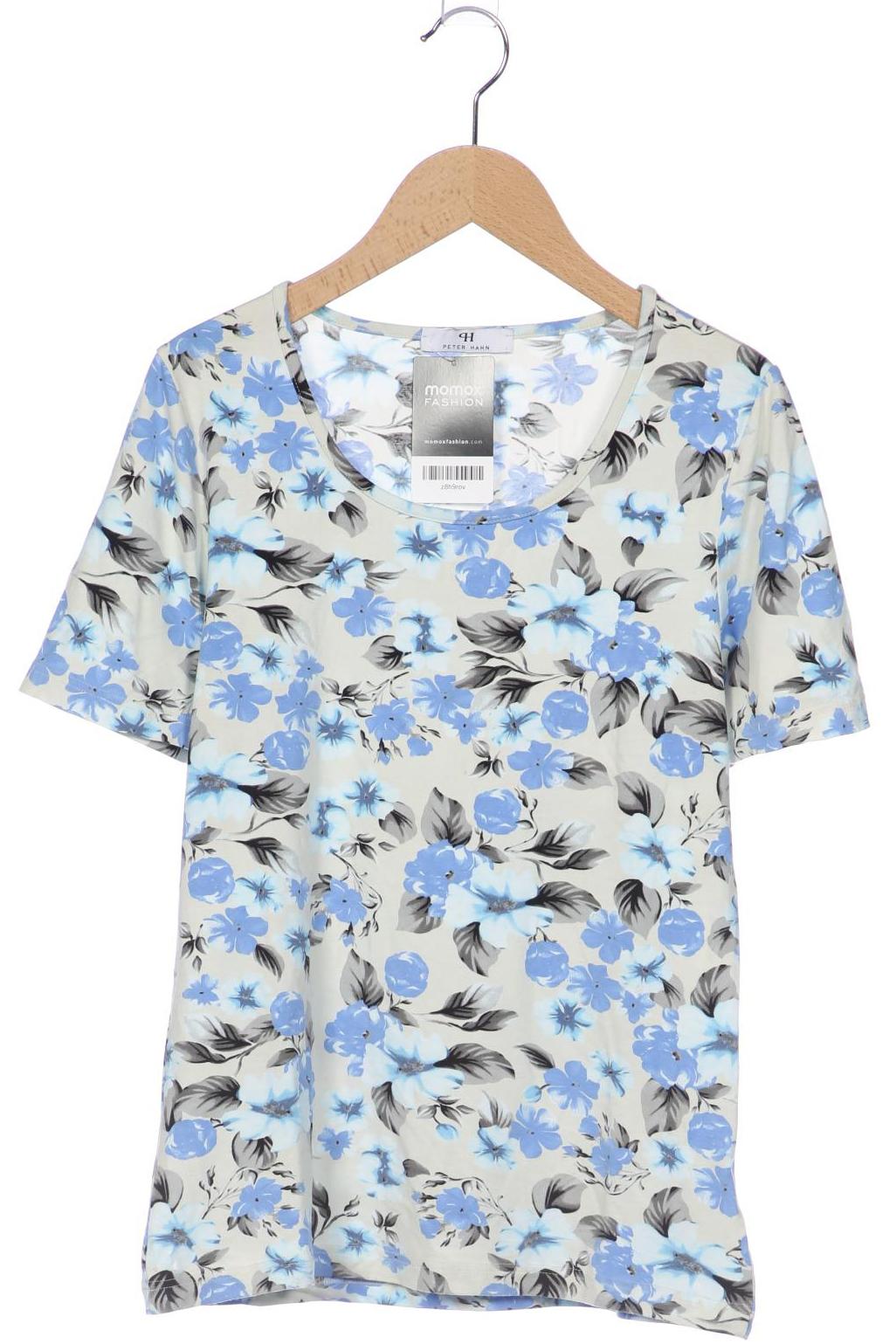 

Peter Hahn Damen T-Shirt, blau, Gr. 36
