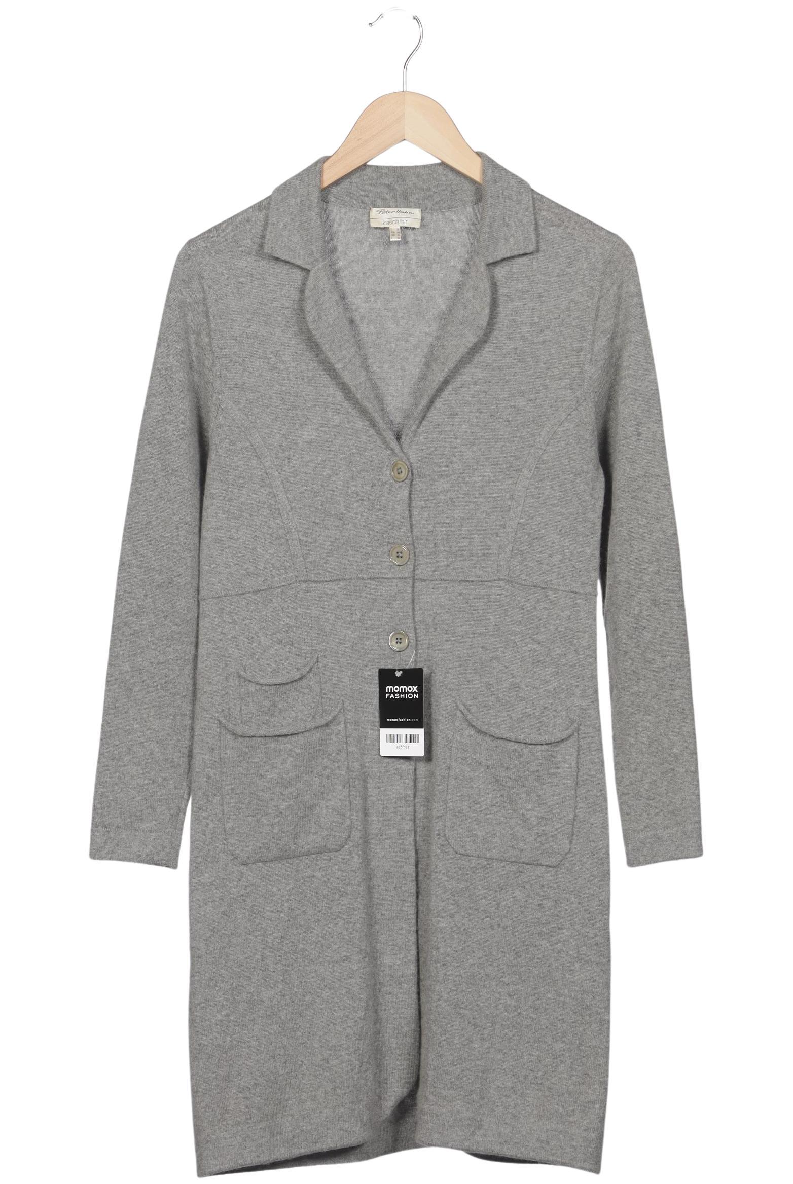 

Peter Hahn Damen Strickjacke, grau, Gr. 36
