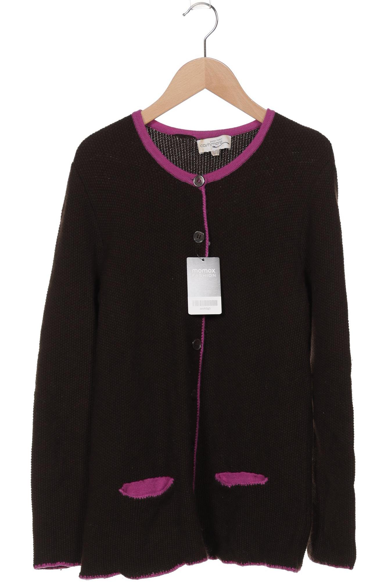 

Peter Hahn Damen Strickjacke, braun, Gr. 42
