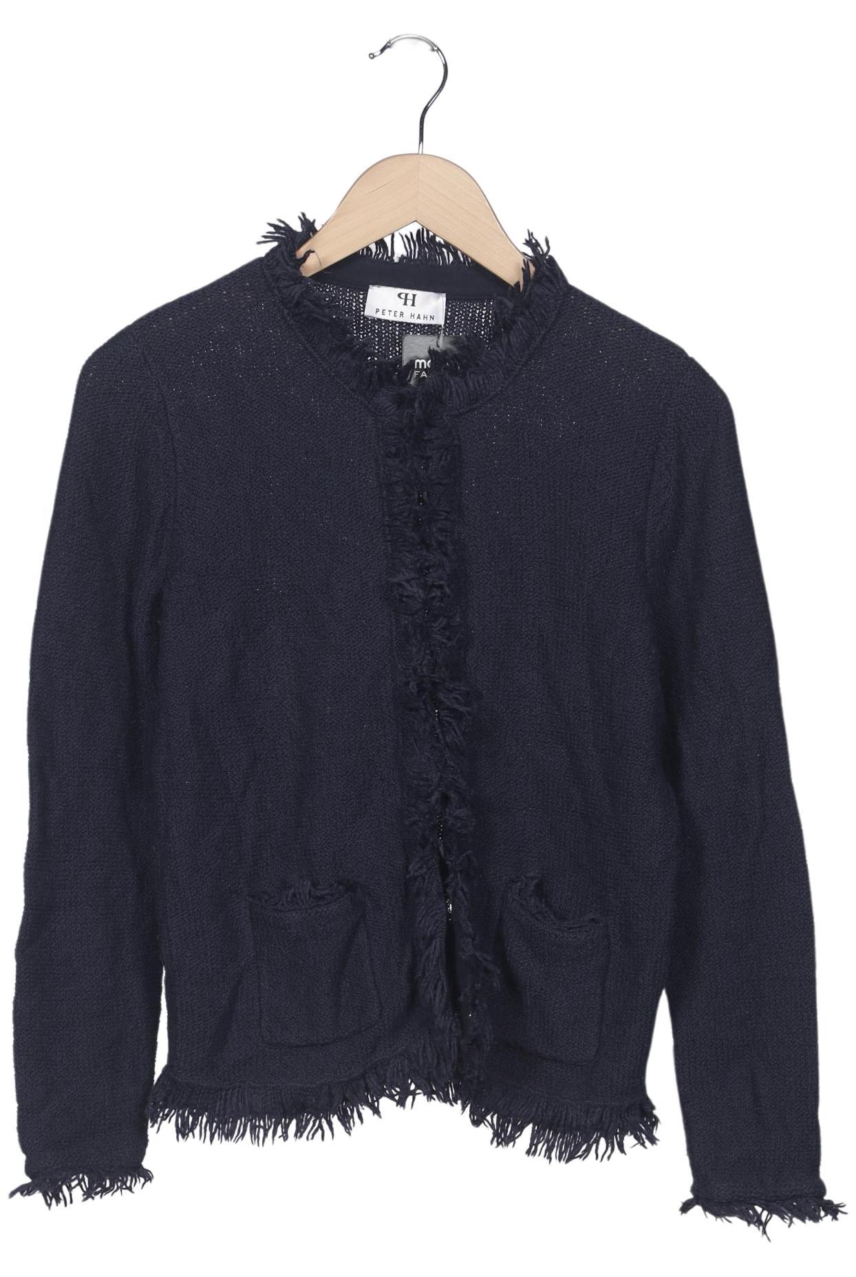 

Peter Hahn Damen Strickjacke, marineblau, Gr. 36