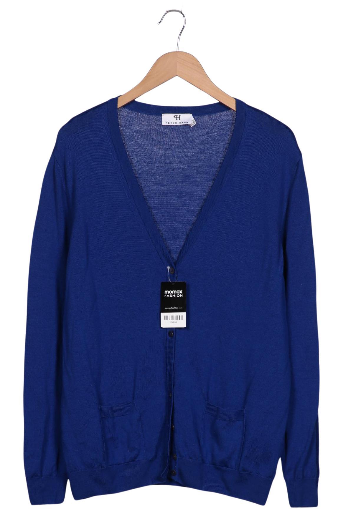 

Peter Hahn Damen Strickjacke, blau, Gr. 46
