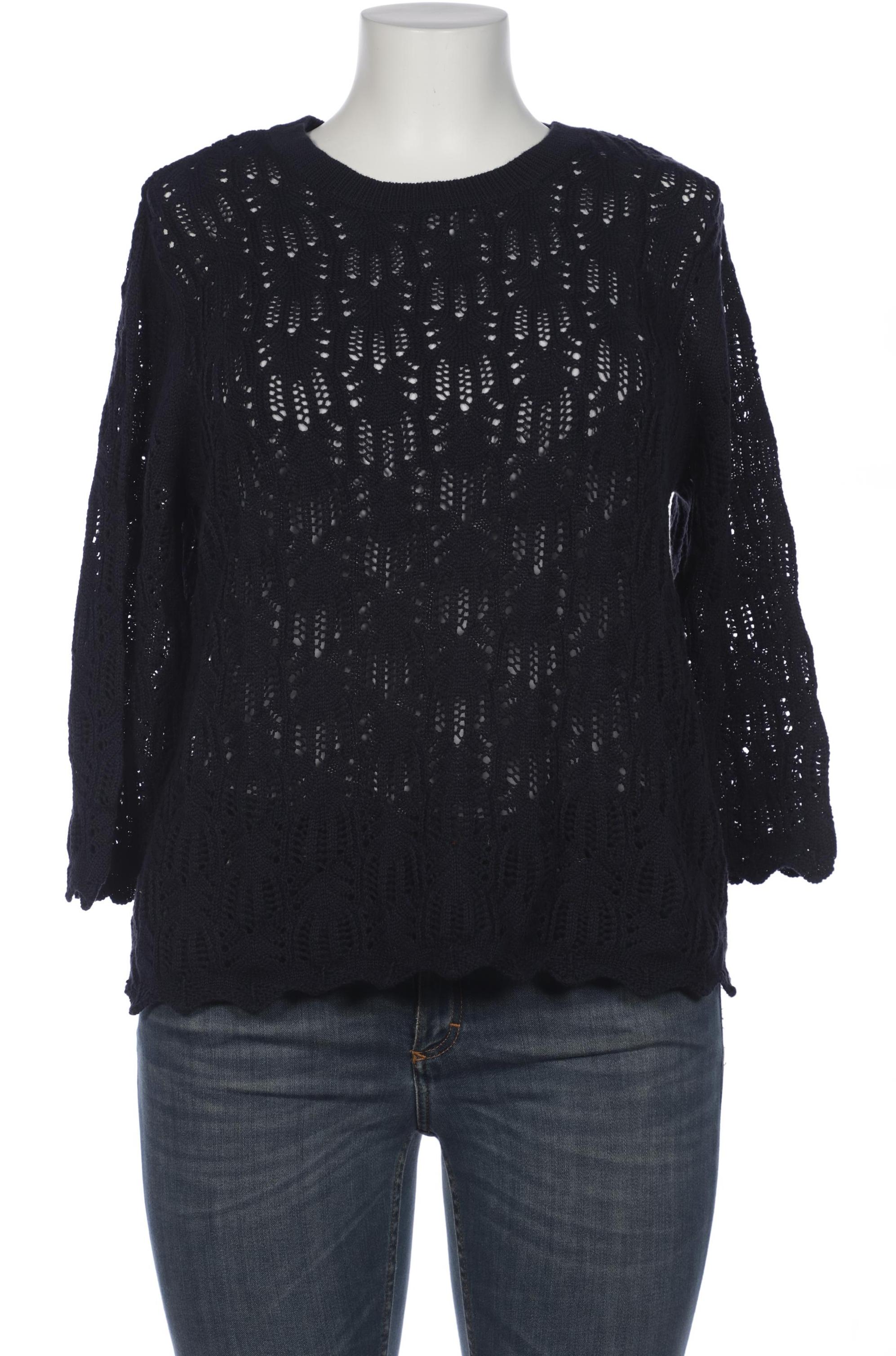 

Peter Hahn Damen Pullover, marineblau, Gr. 42