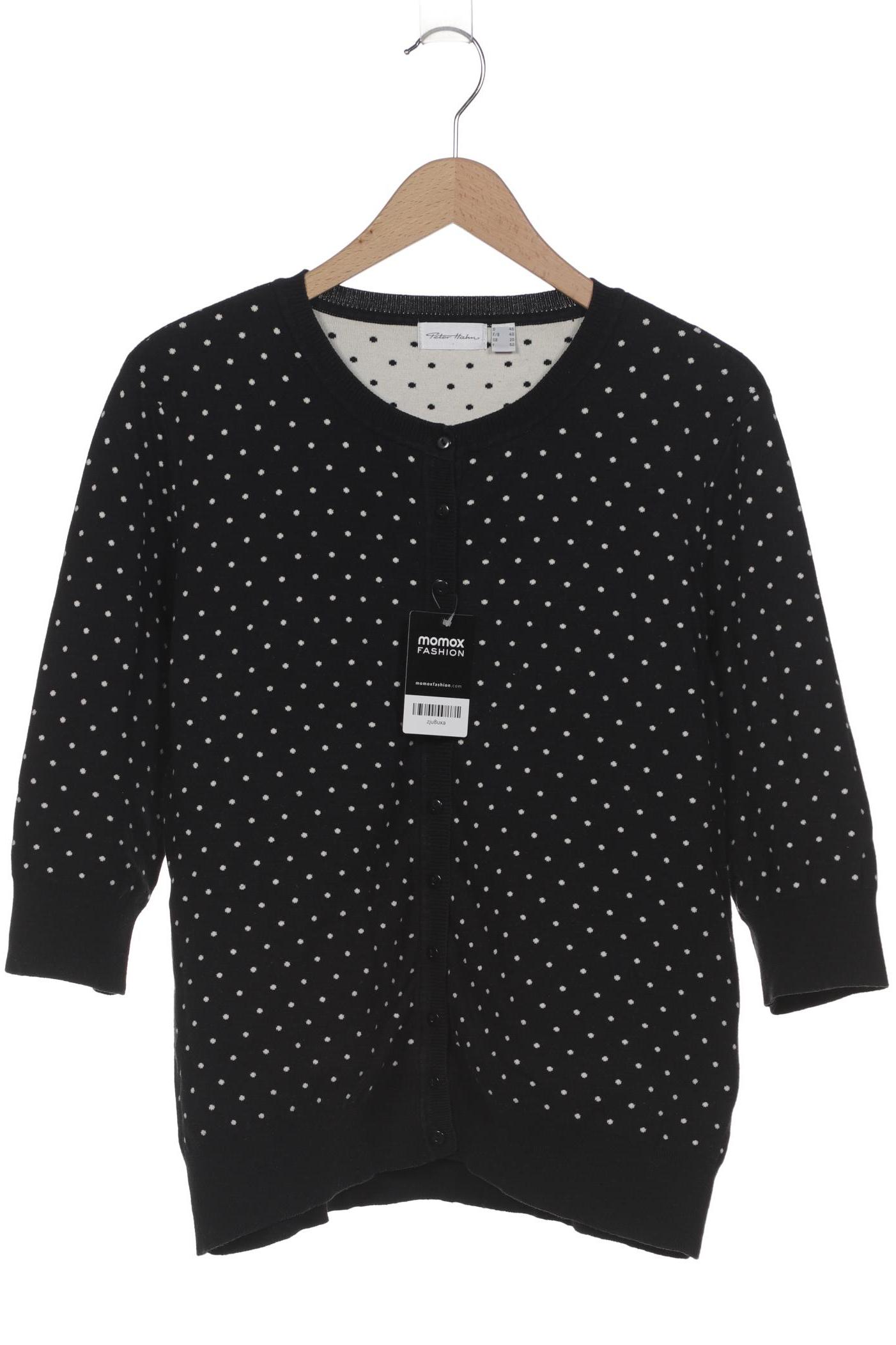 

Peter Hahn Damen Strickjacke, schwarz, Gr. 46