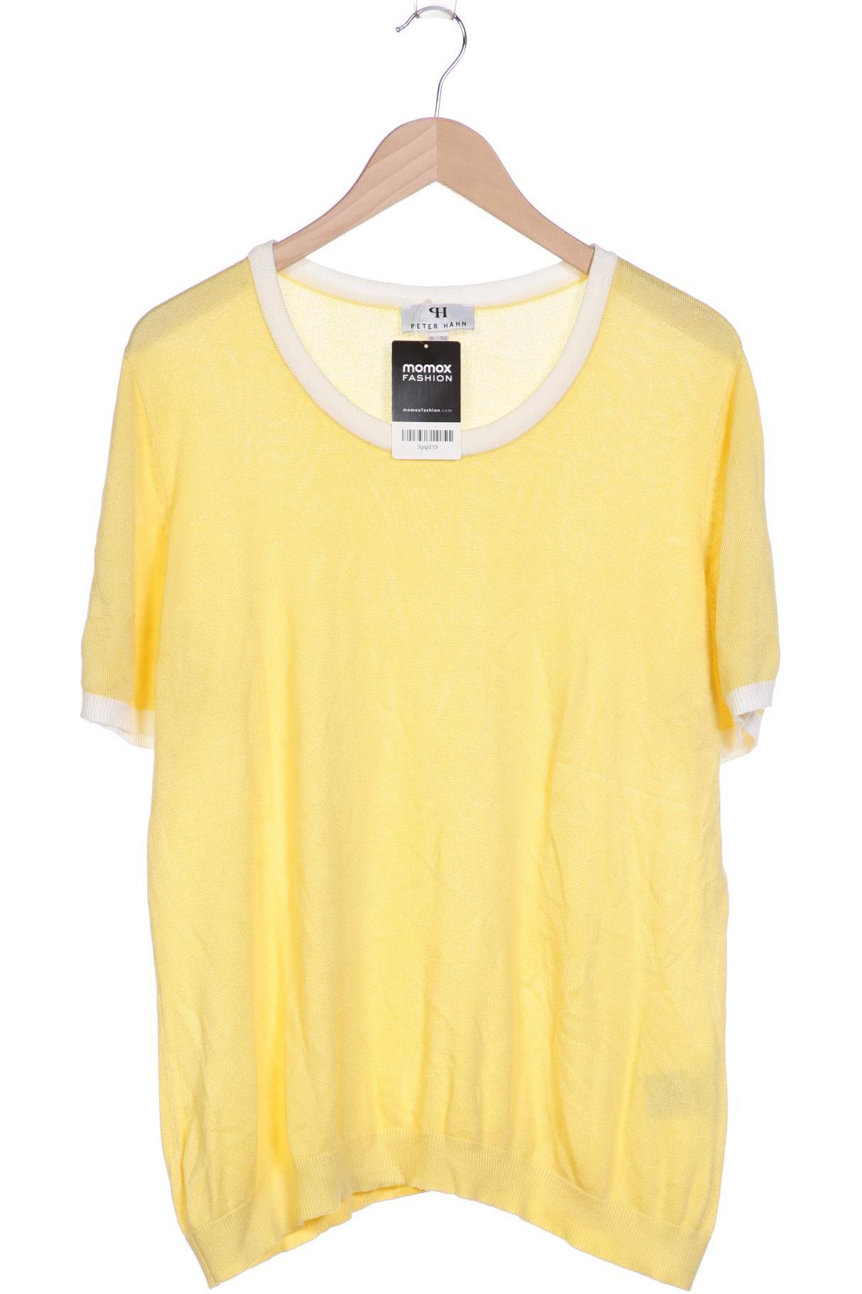 

Peter Hahn Damen Pullover, gelb, Gr. 52