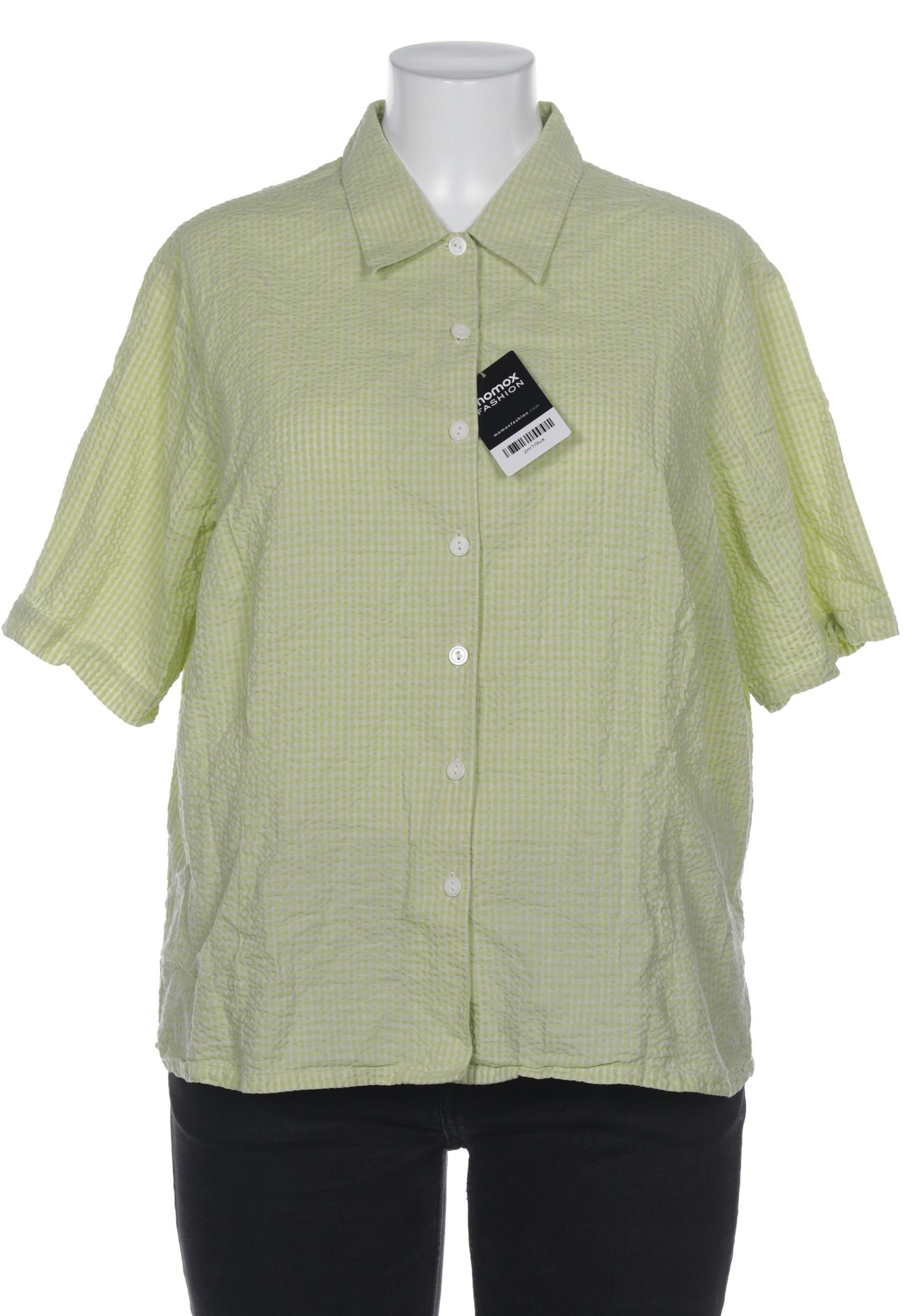 

Peter Hahn Damen Bluse, hellgrün, Gr. 52