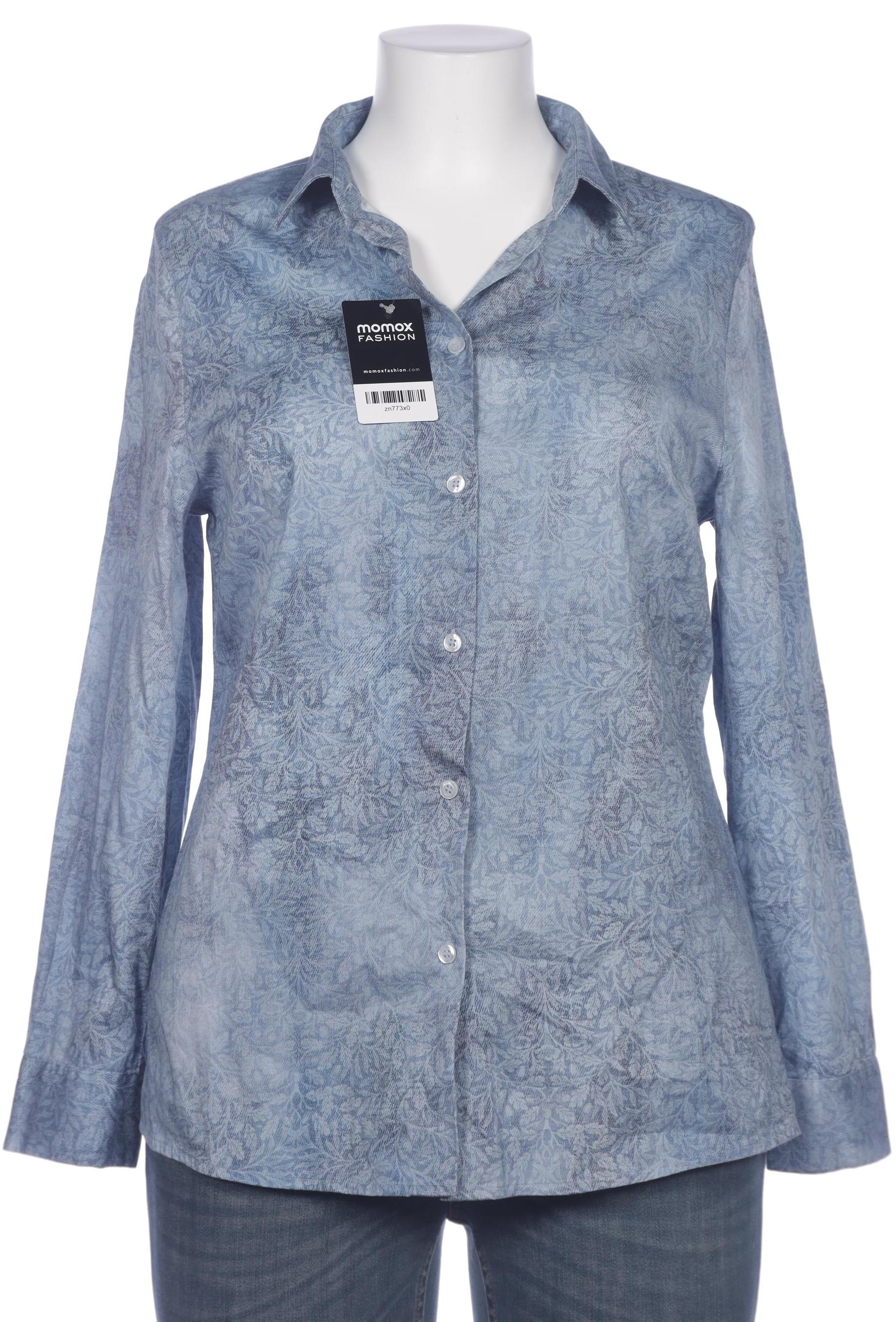 

Peter Hahn Damen Bluse, hellblau, Gr. 52