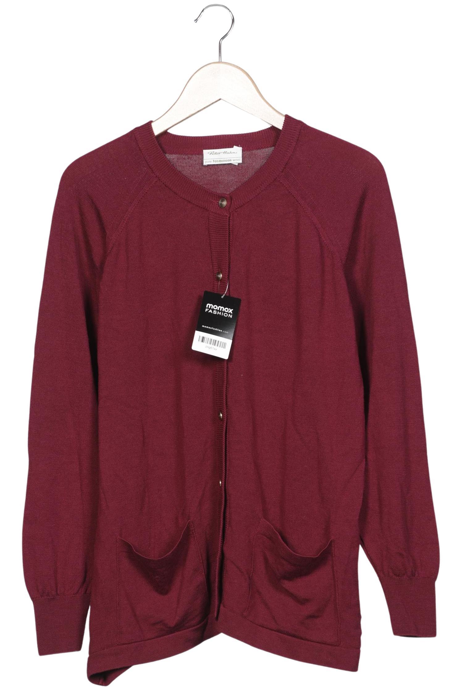 

Peter Hahn Damen Strickjacke, bordeaux, Gr. 46
