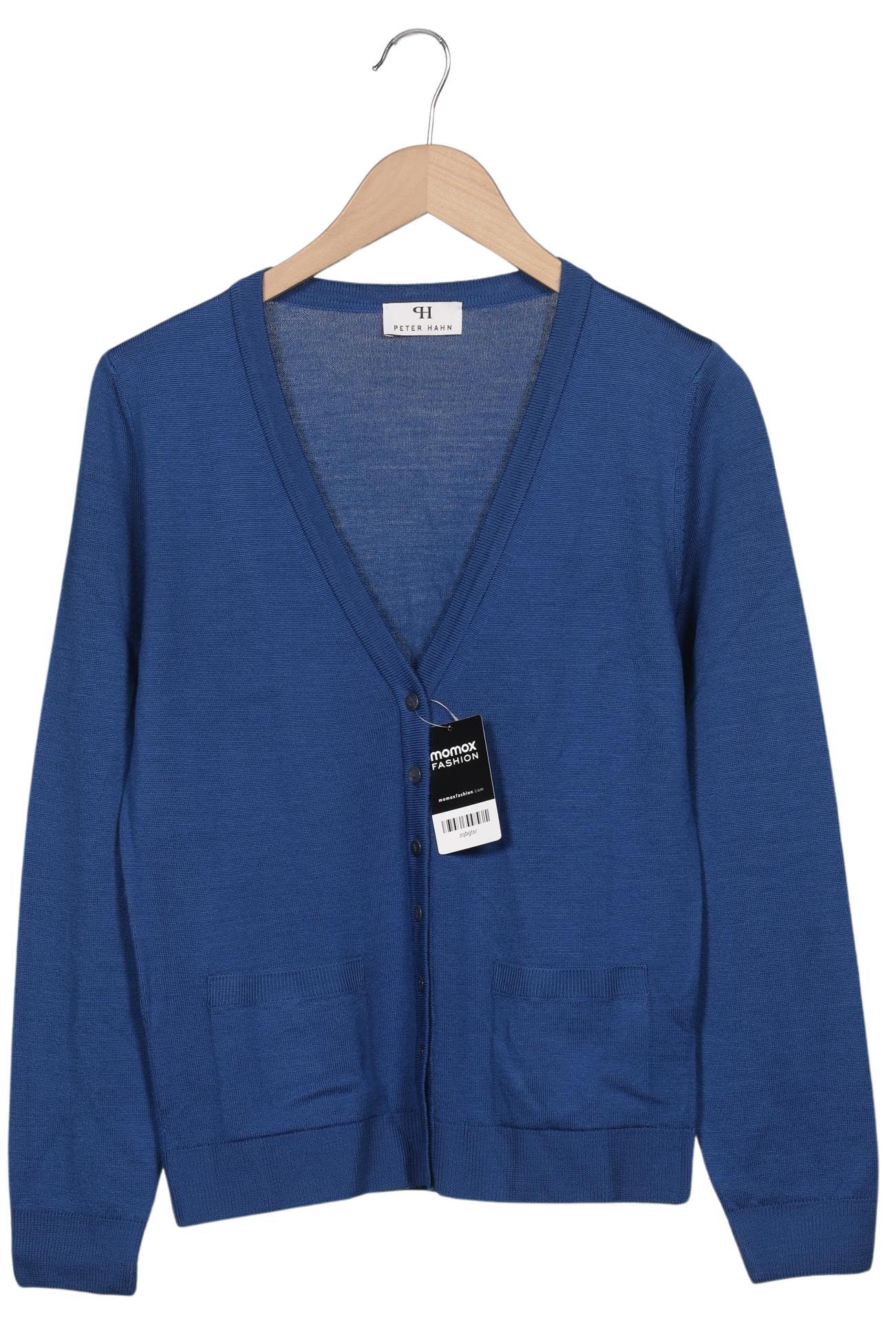 

Peter Hahn Damen Strickjacke, blau, Gr. 36