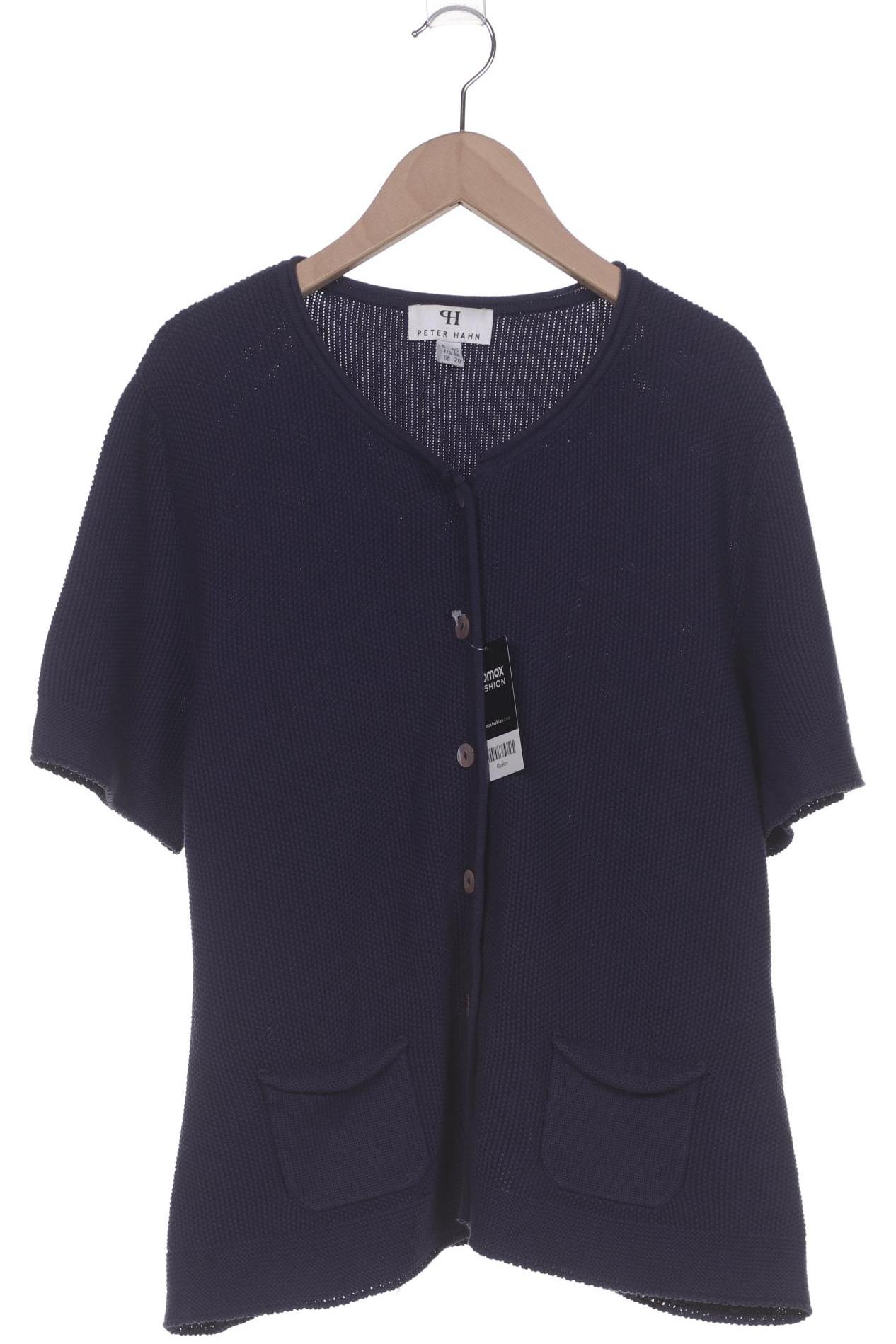 

Peter Hahn Damen Strickjacke, marineblau, Gr. 46