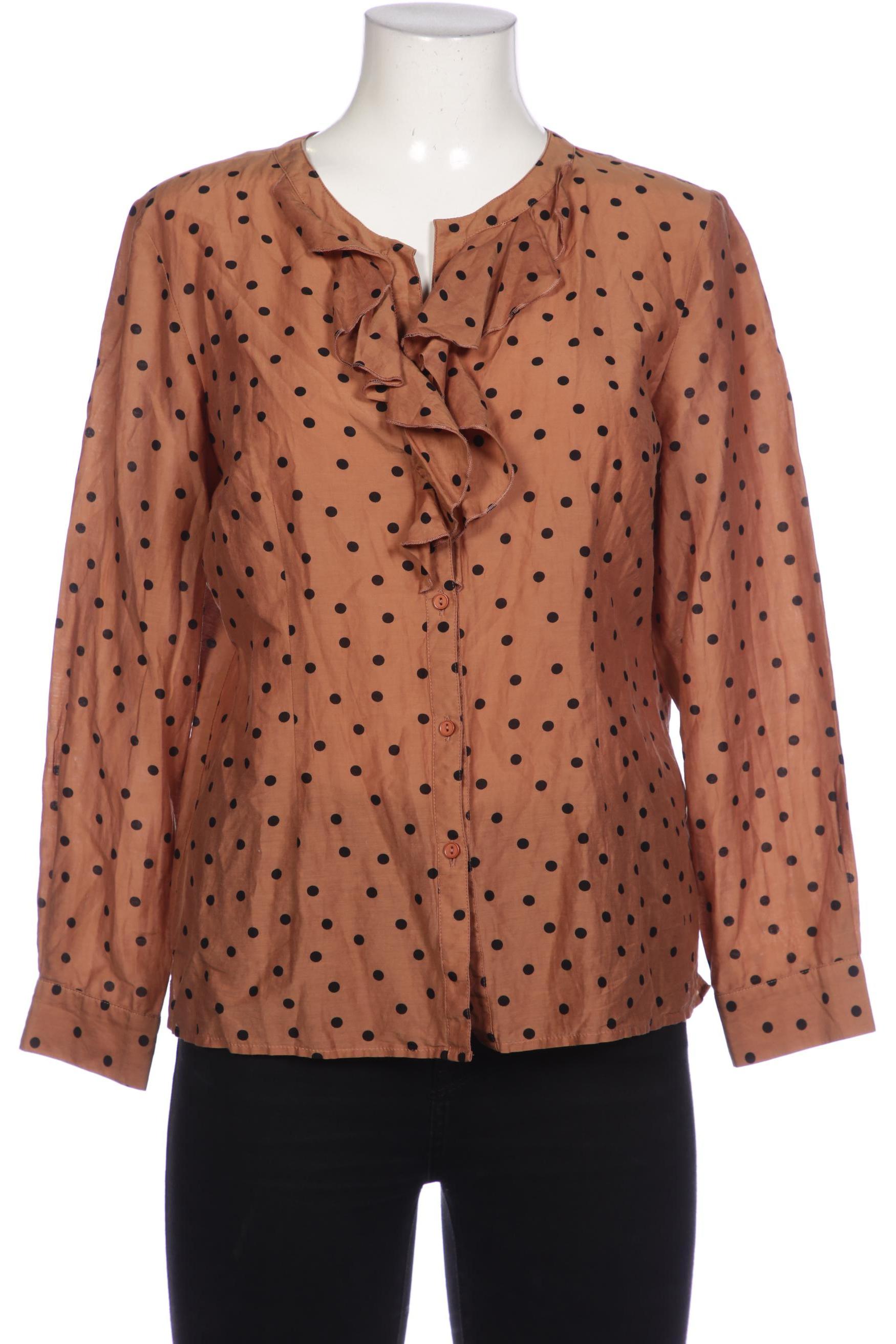 

Peter Hahn Damen Bluse, braun, Gr. 40
