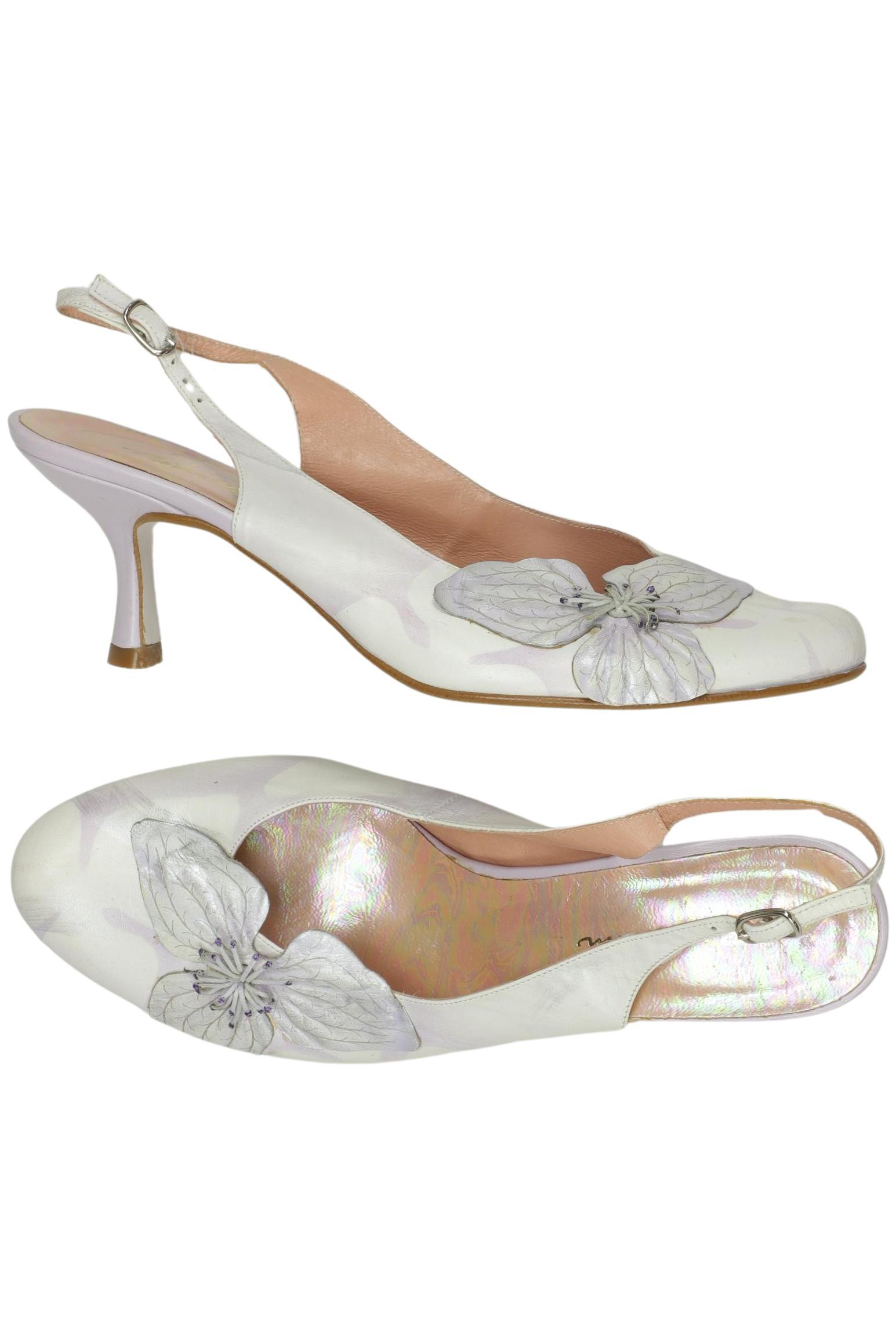 

Peter Hahn Damen Pumps, weiß, Gr. 40