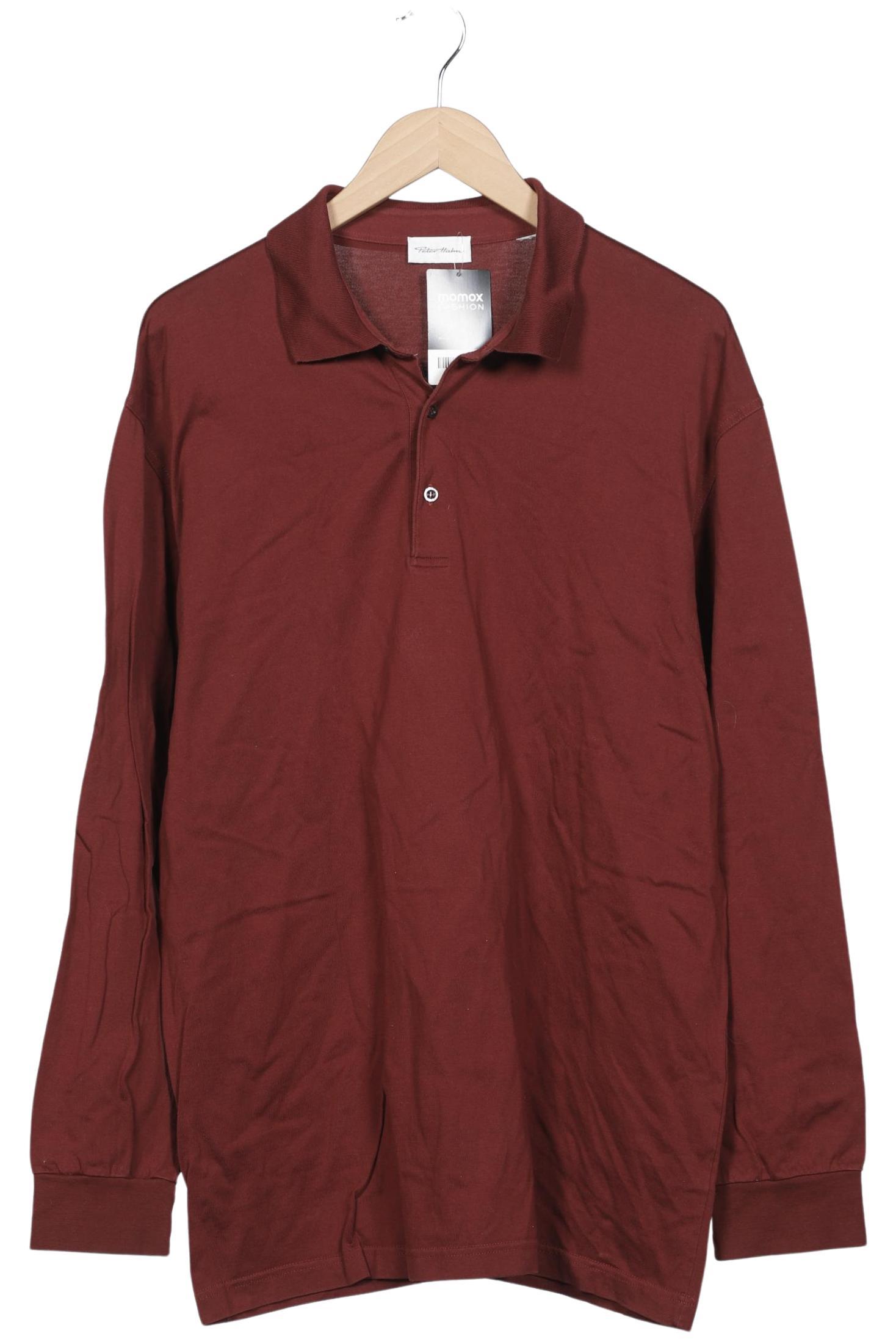 Thumbnail - Peter Hahn Herren Poloshirt, bordeaux, Gr. 56