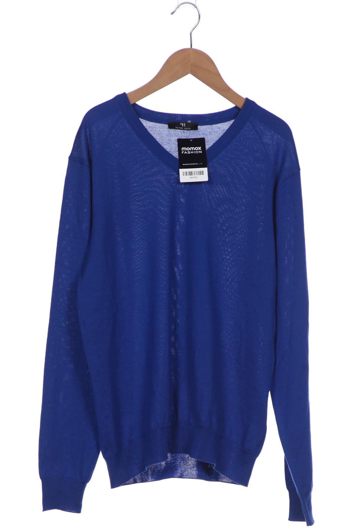 

Peter Hahn Herren Pullover, blau, Gr. 50