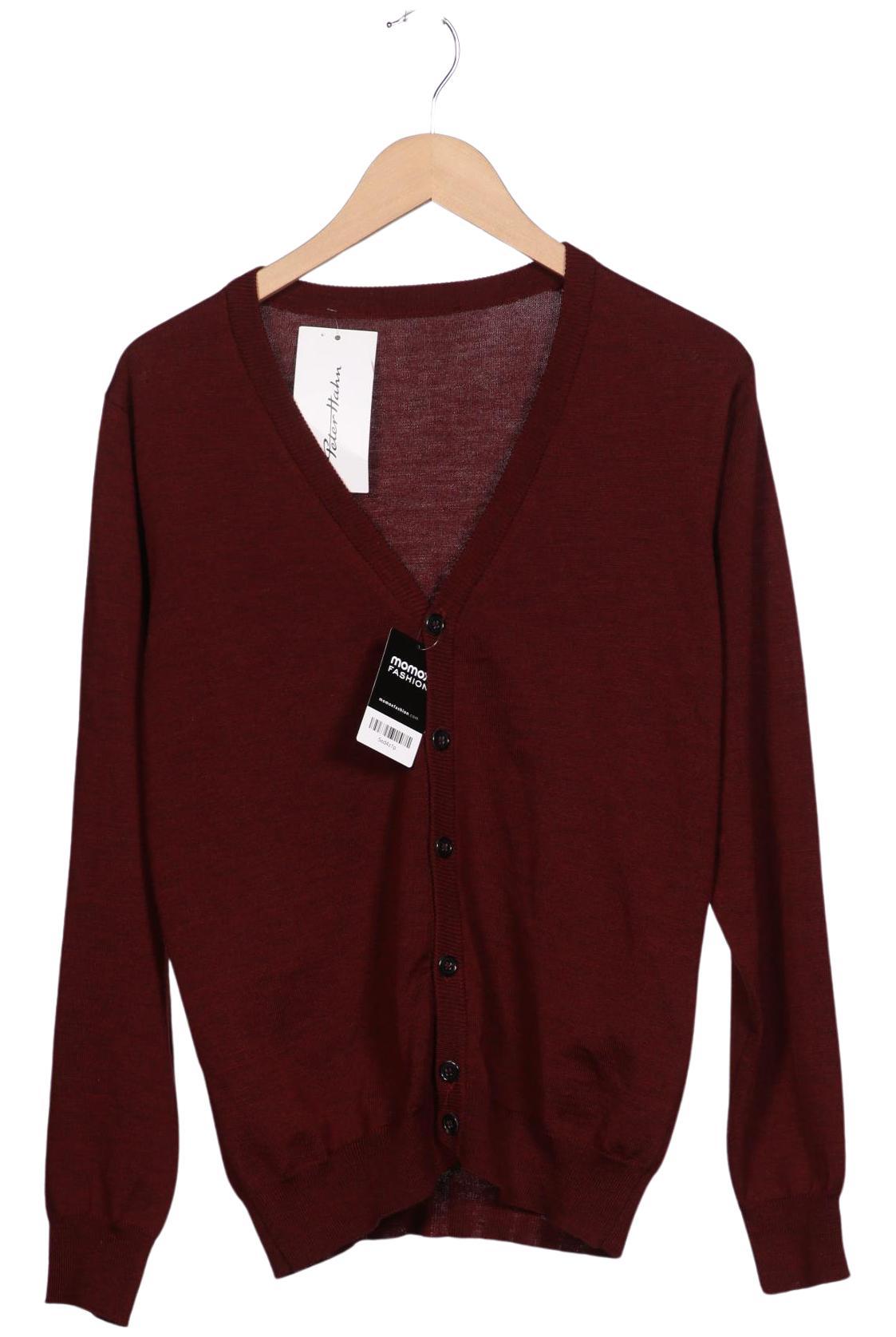 

Peter Hahn Herren Strickjacke, bordeaux, Gr. 46