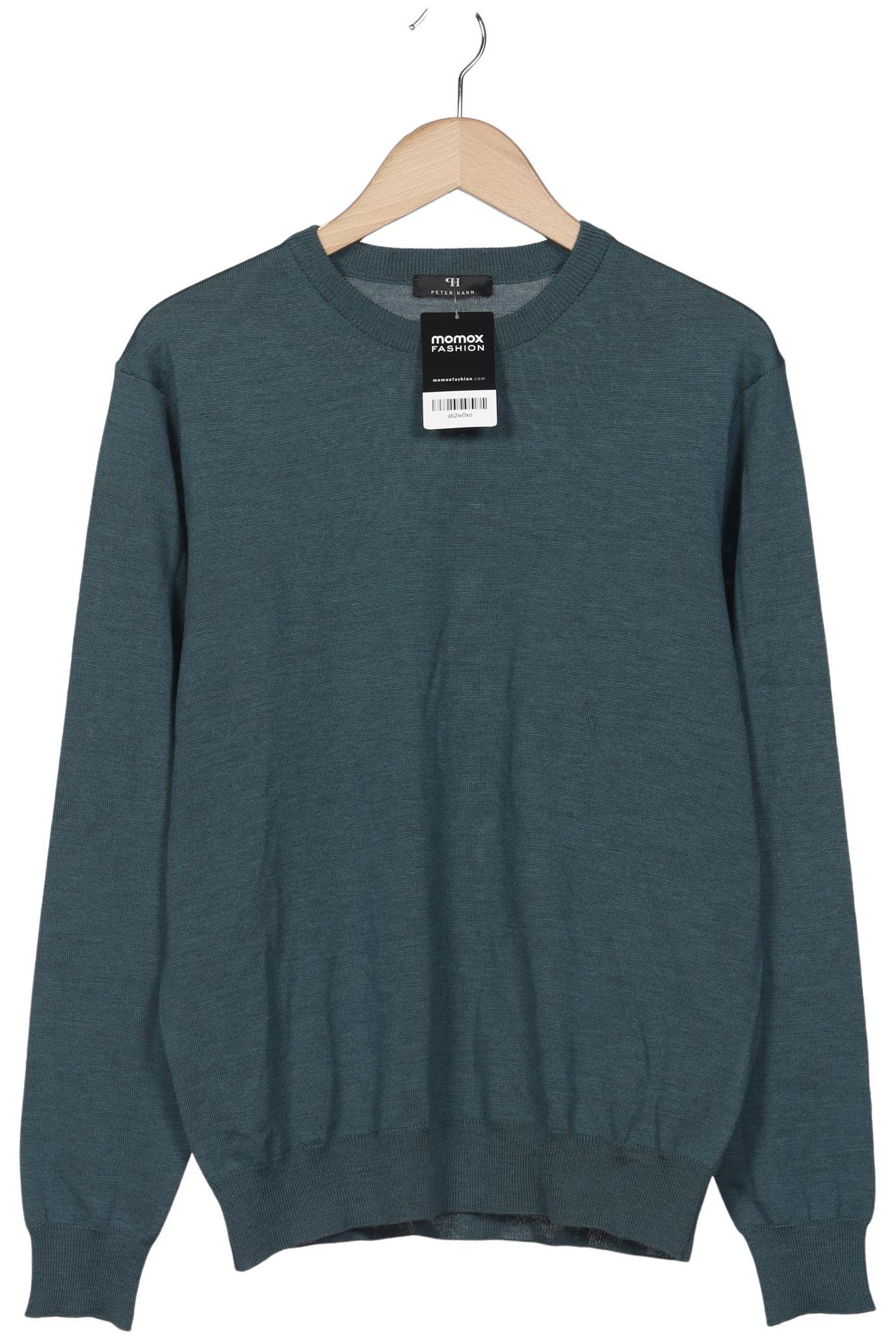 

Peter Hahn Herren Pullover, türkis, Gr. 50