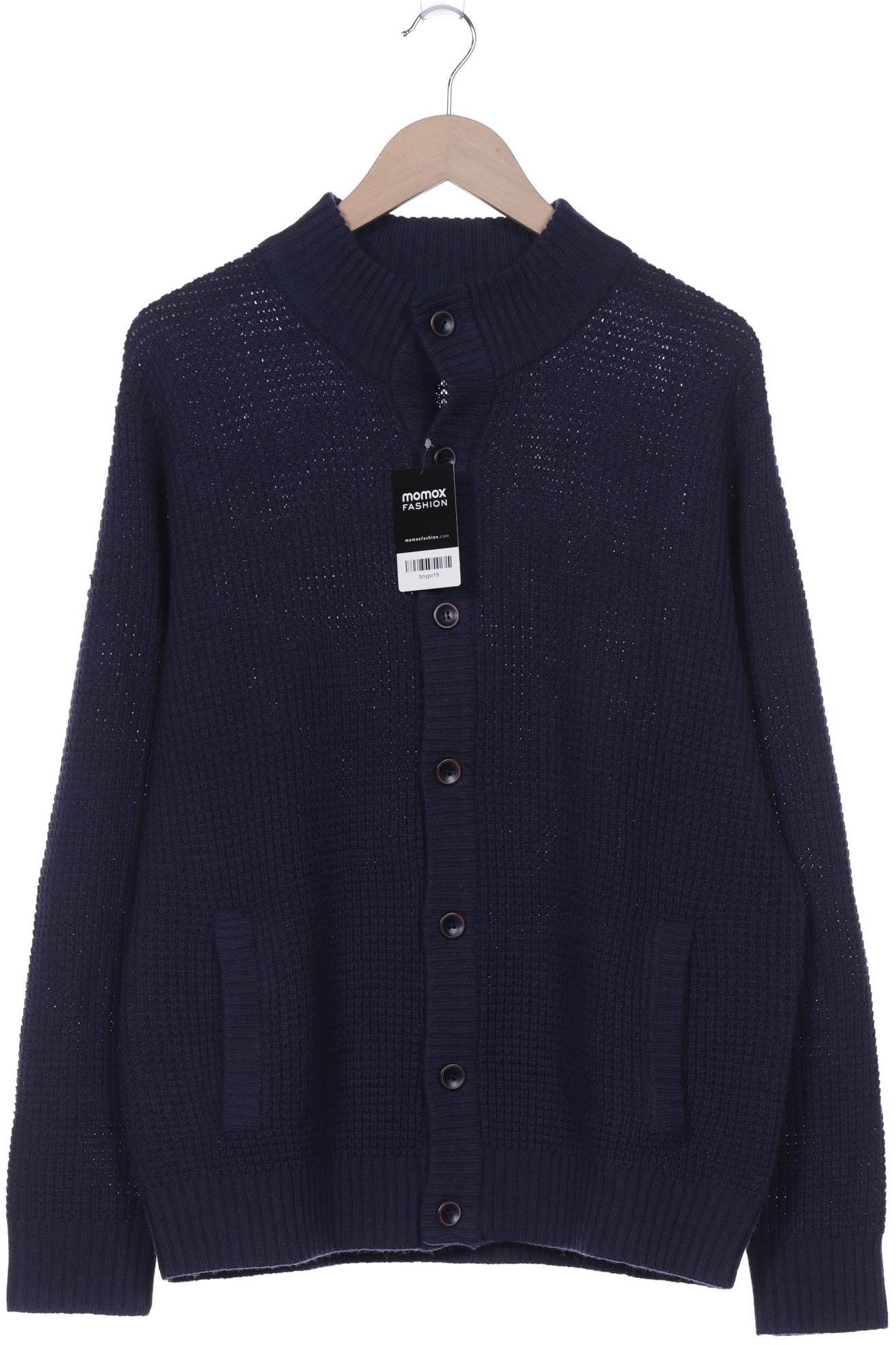 

Peter Hahn Herren Strickjacke, marineblau, Gr. 52