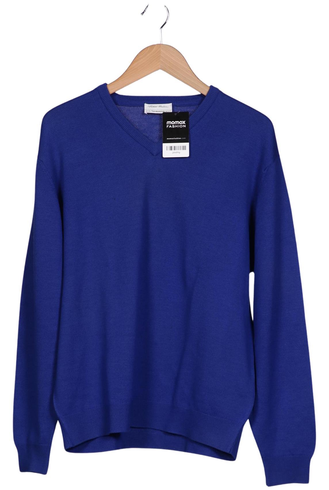 

Peter Hahn Herren Pullover, blau, Gr. 48
