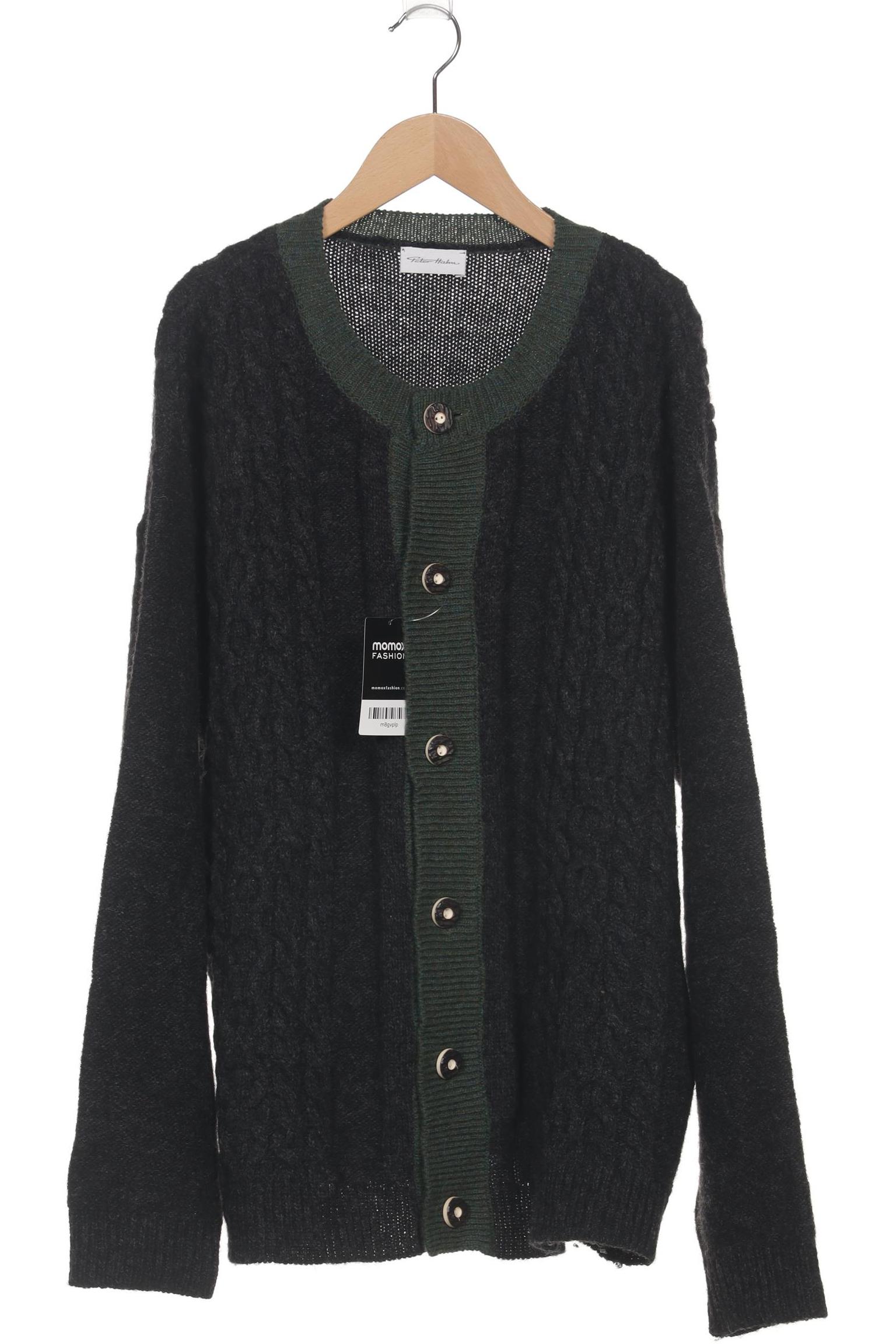 

Peter Hahn Herren Strickjacke, schwarz, Gr. 48