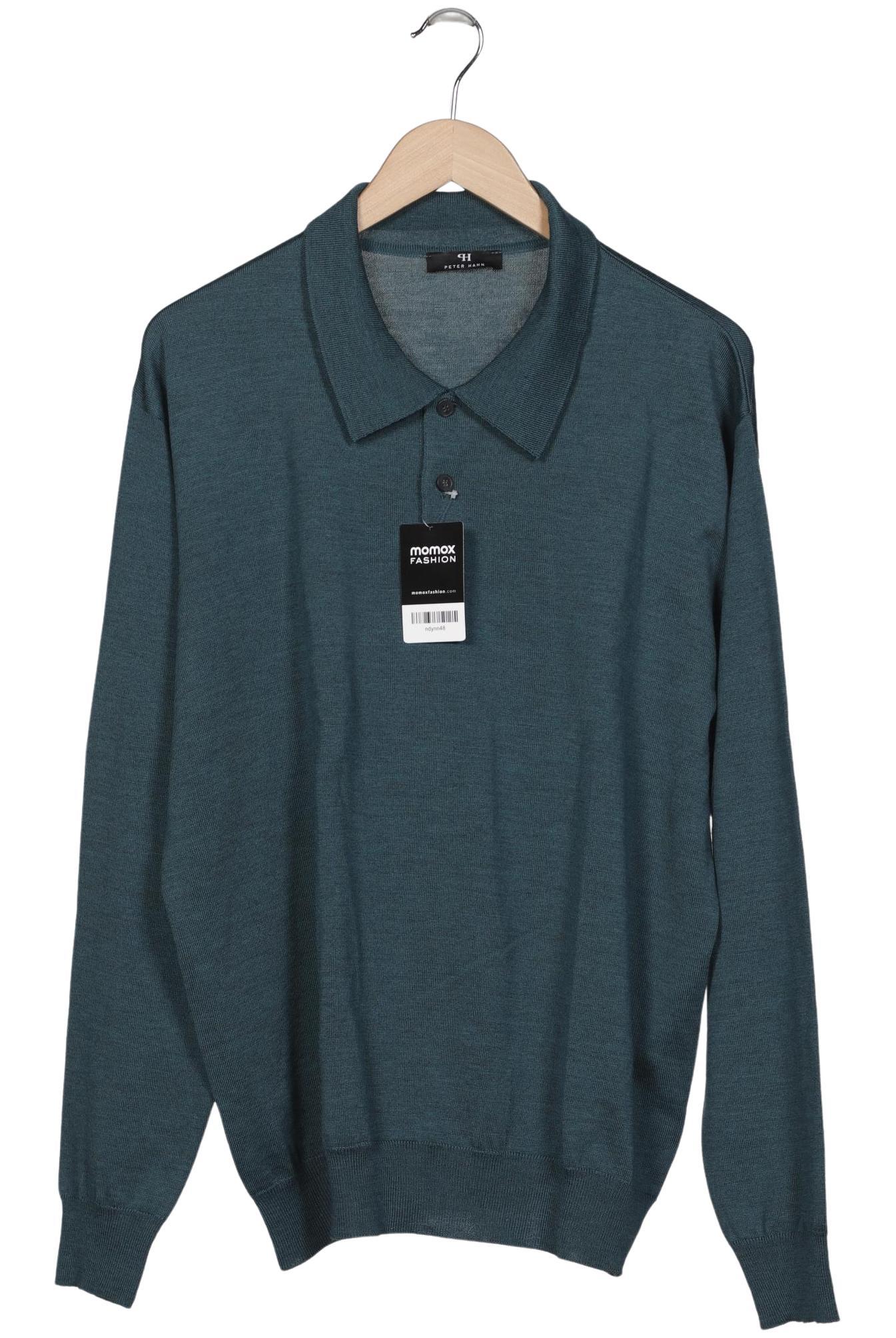 

Peter Hahn Herren Pullover, türkis, Gr. 58