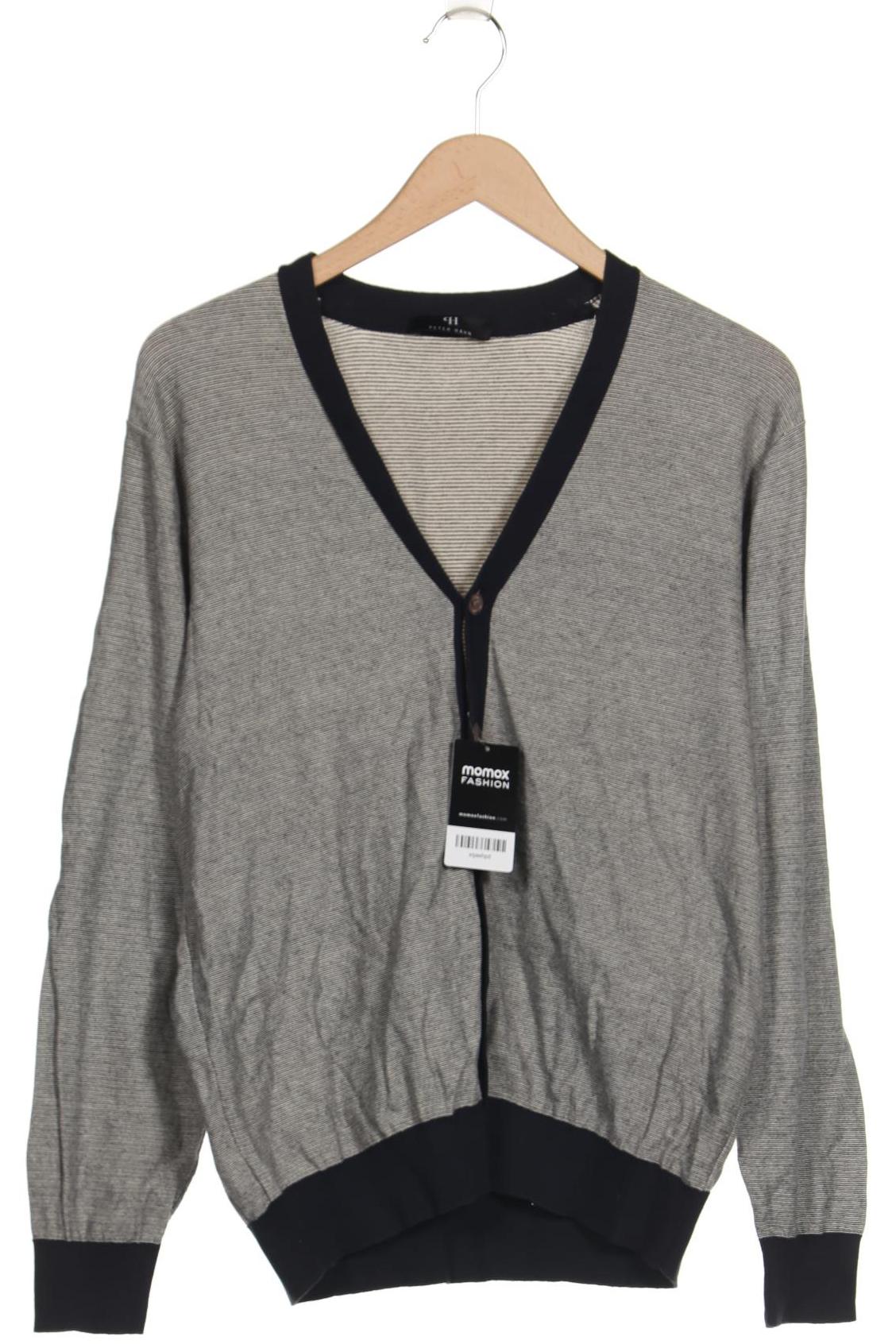 Thumbnail - Peter Hahn Herren Strickjacke, grau, Gr. 46