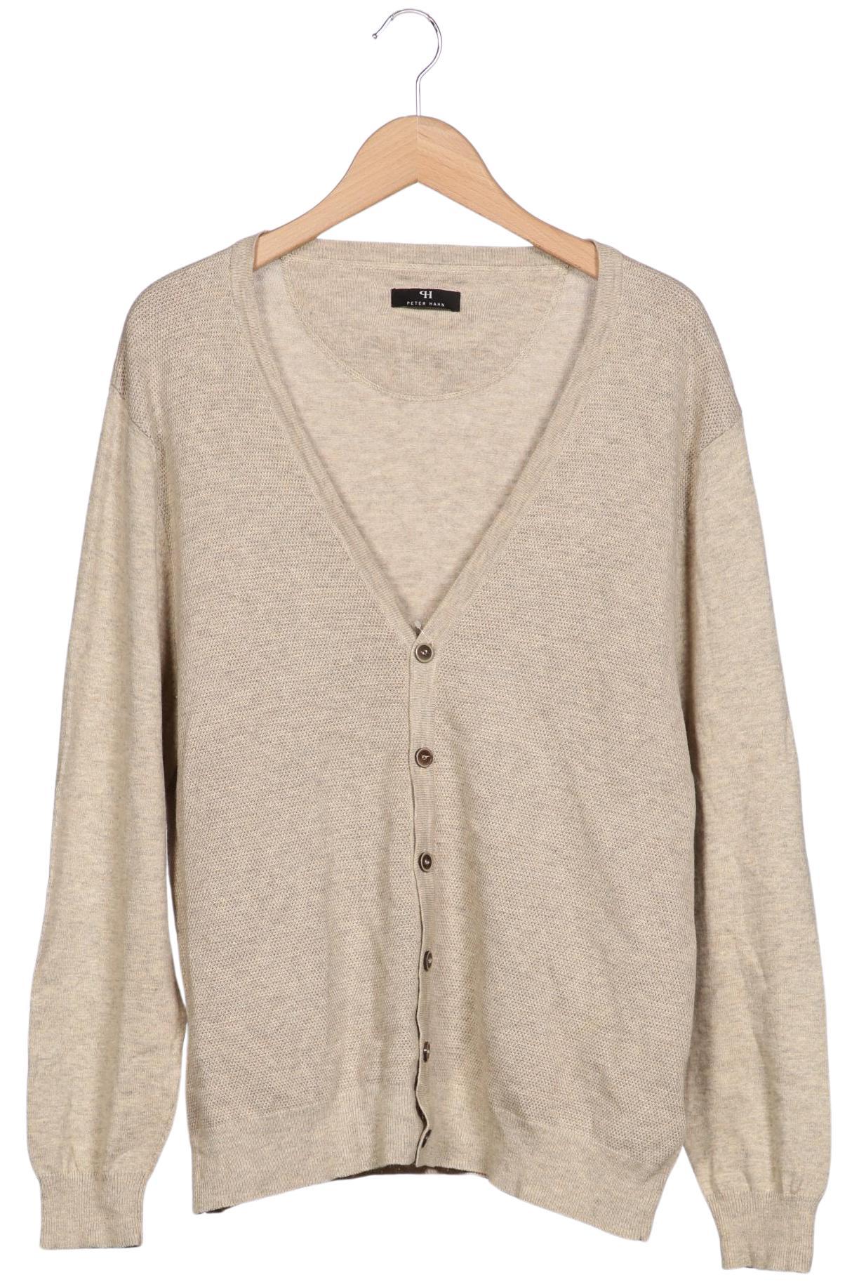 

Peter Hahn Herren Strickjacke, beige, Gr. 56